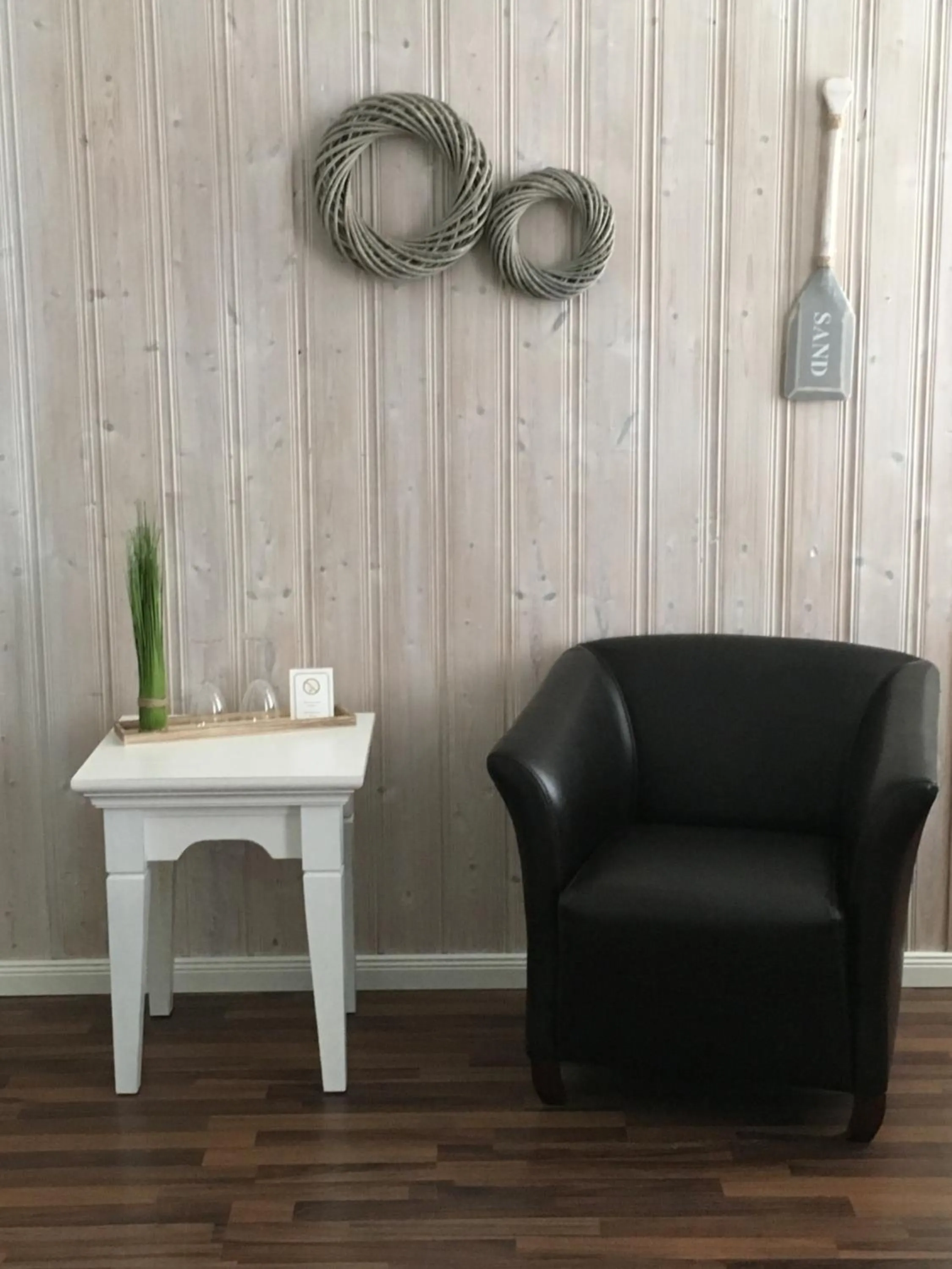 Seating area in Haus Bomhoff Sylt