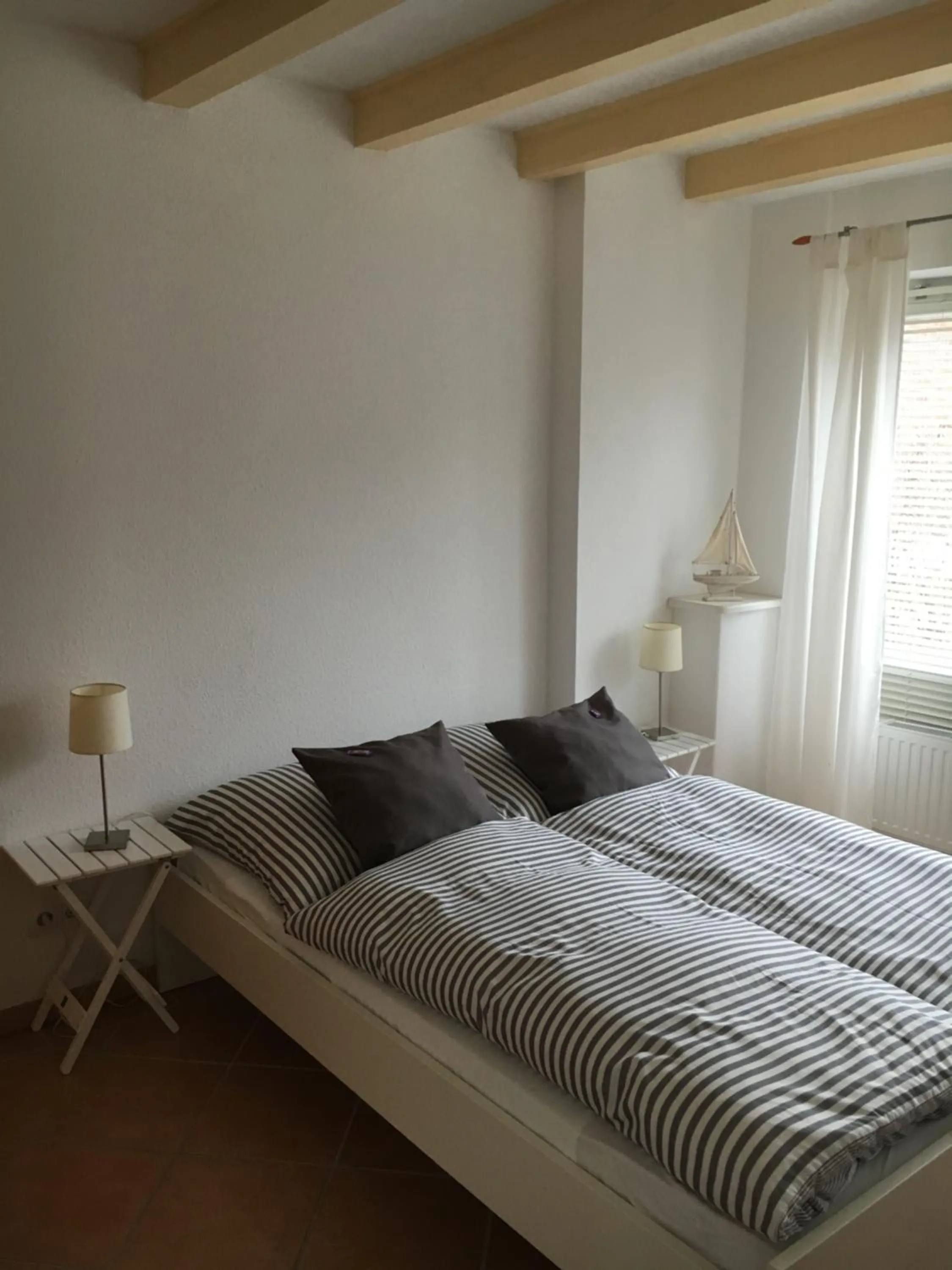 Bed in Haus Bomhoff Sylt