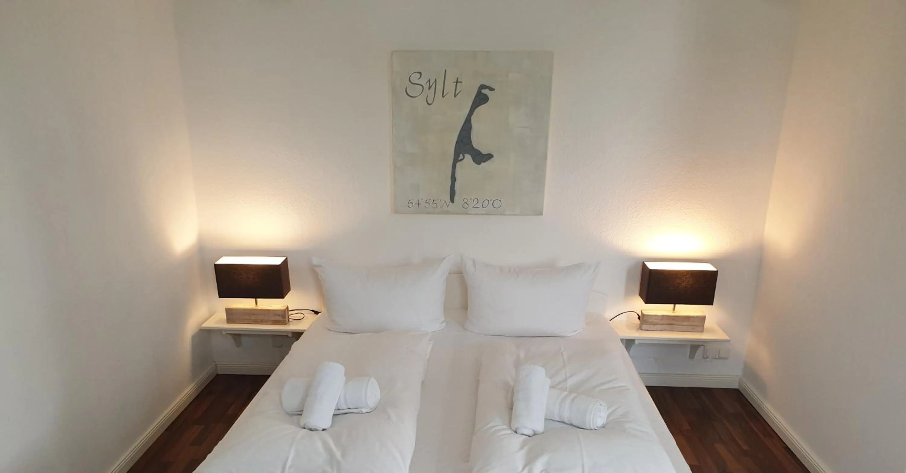 Bed in Haus Bomhoff Sylt