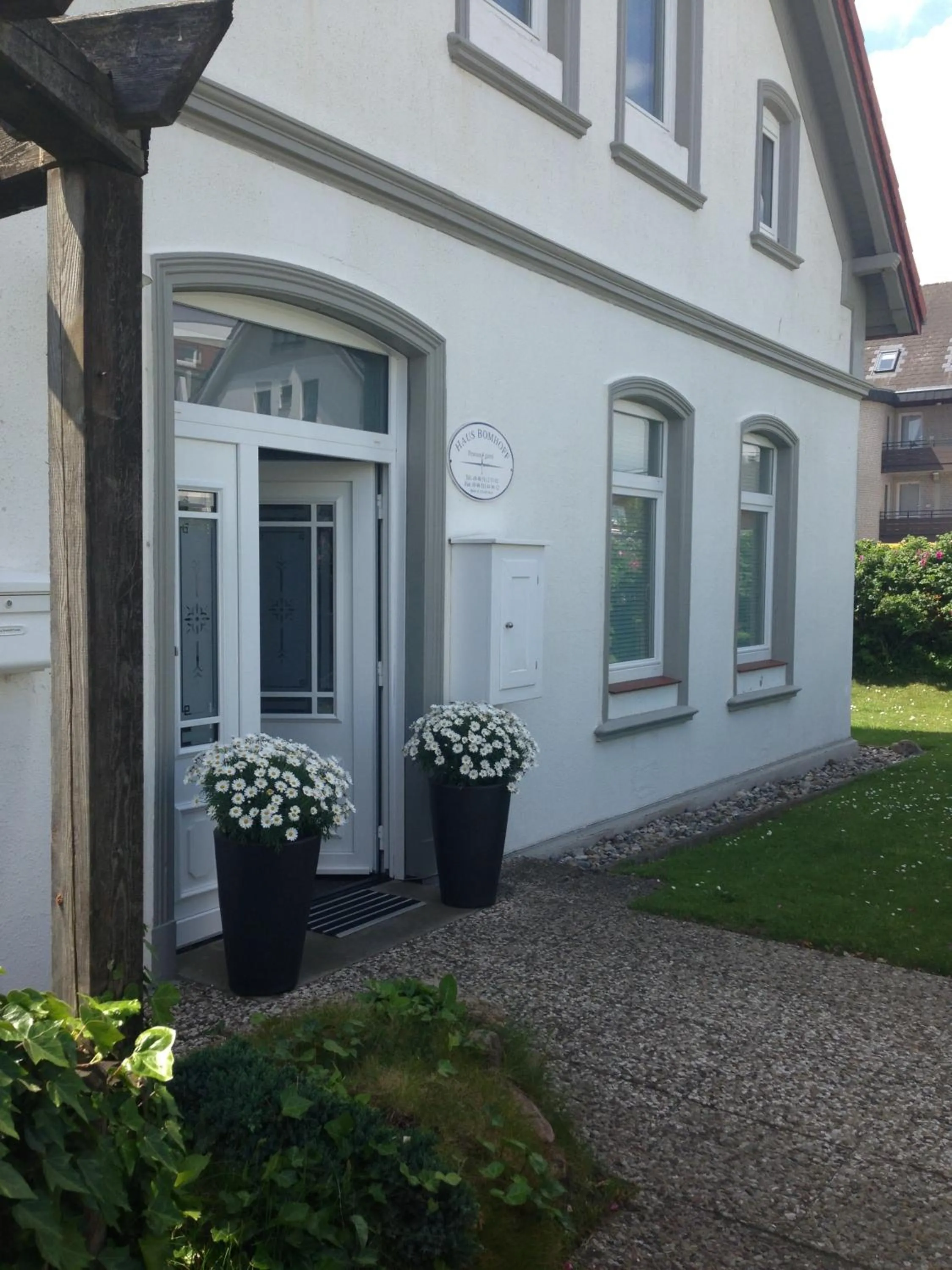 Garden in Haus Bomhoff Sylt
