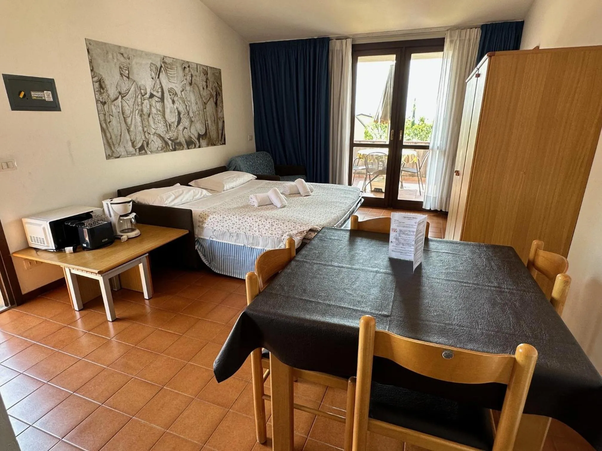 Bed in Villaggio Barbara