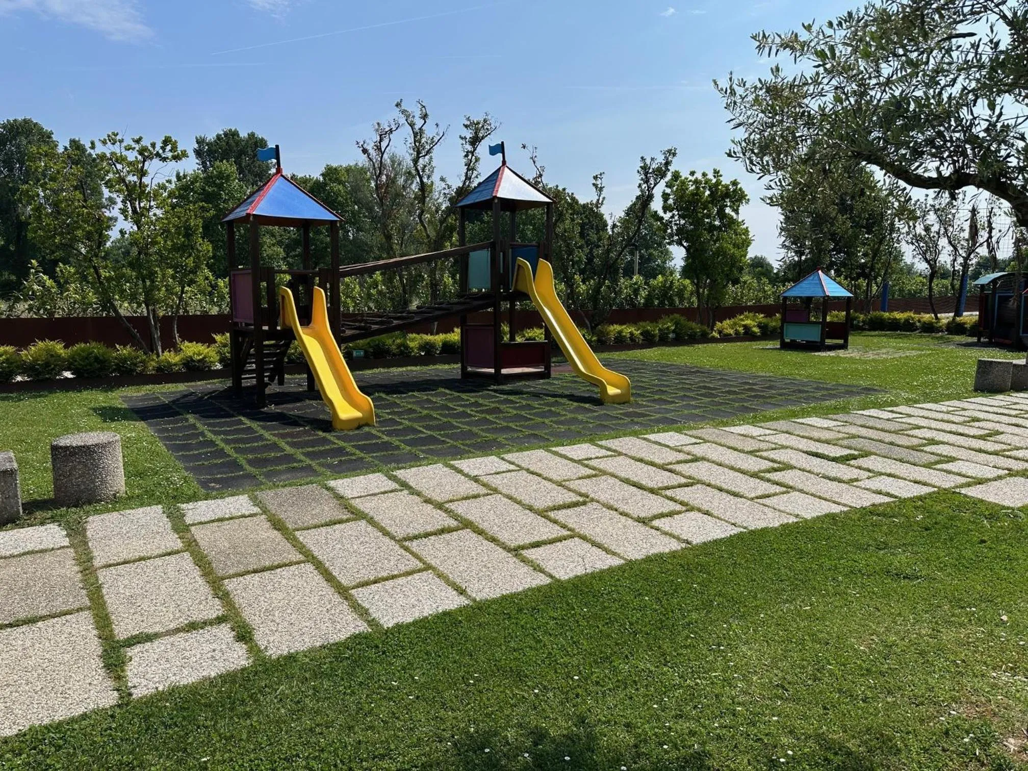 Children play ground in Villaggio Barbara