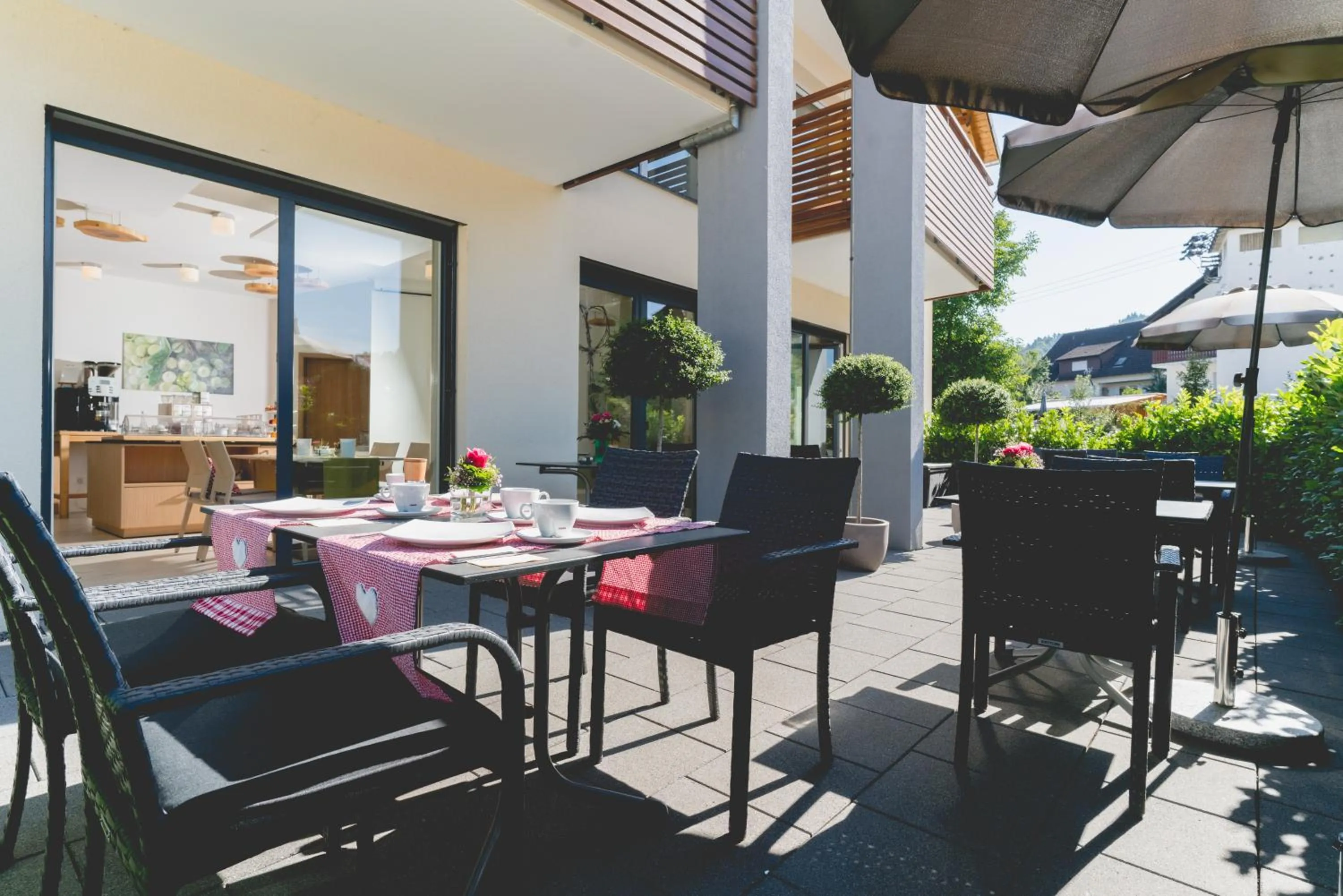 Buffet breakfast in Pflugwirts Hotel und Gasthaus