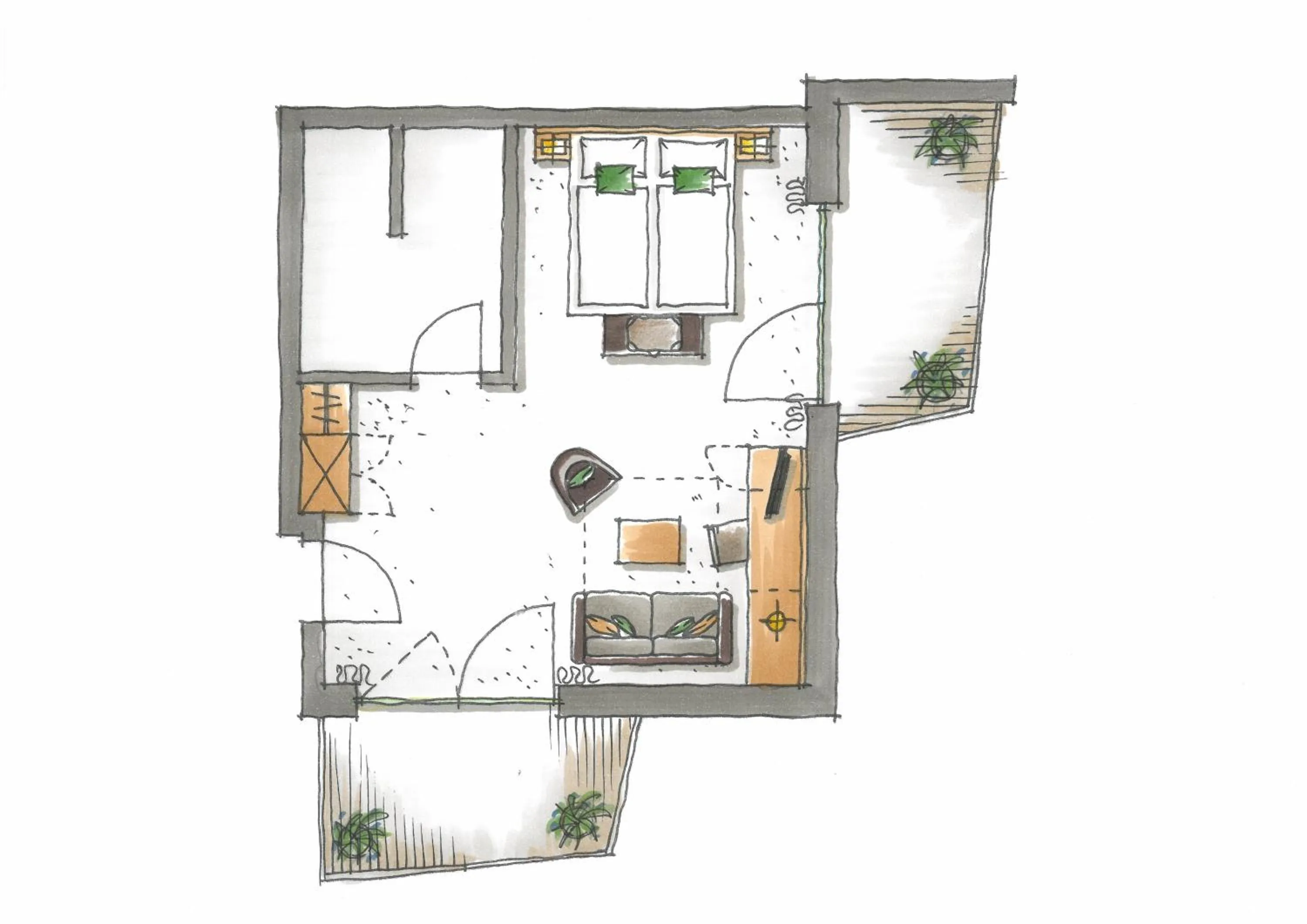Floor plan in Pflugwirts Hotel und Gasthaus