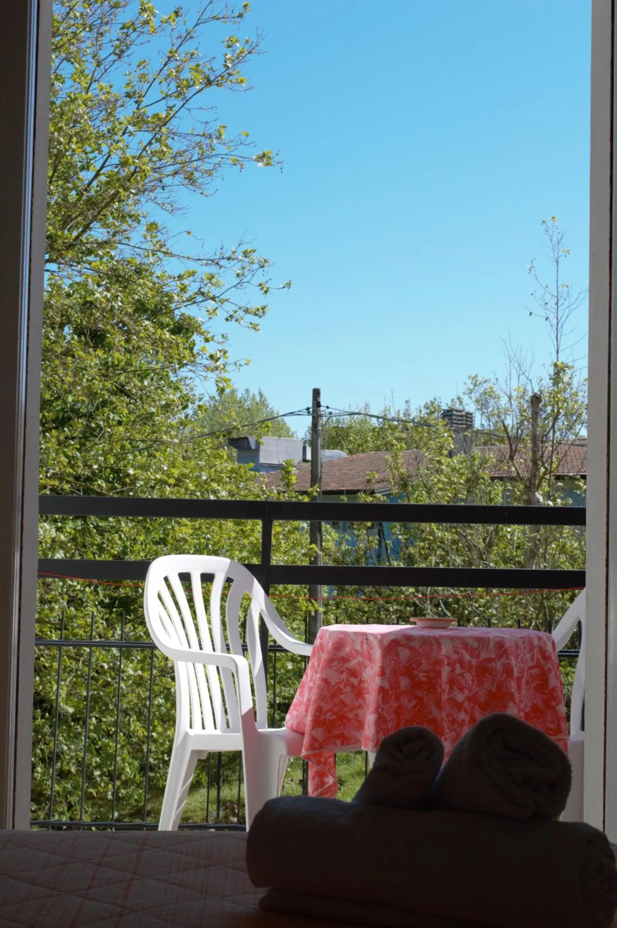 Balcony/Terrace in Hotel Lux