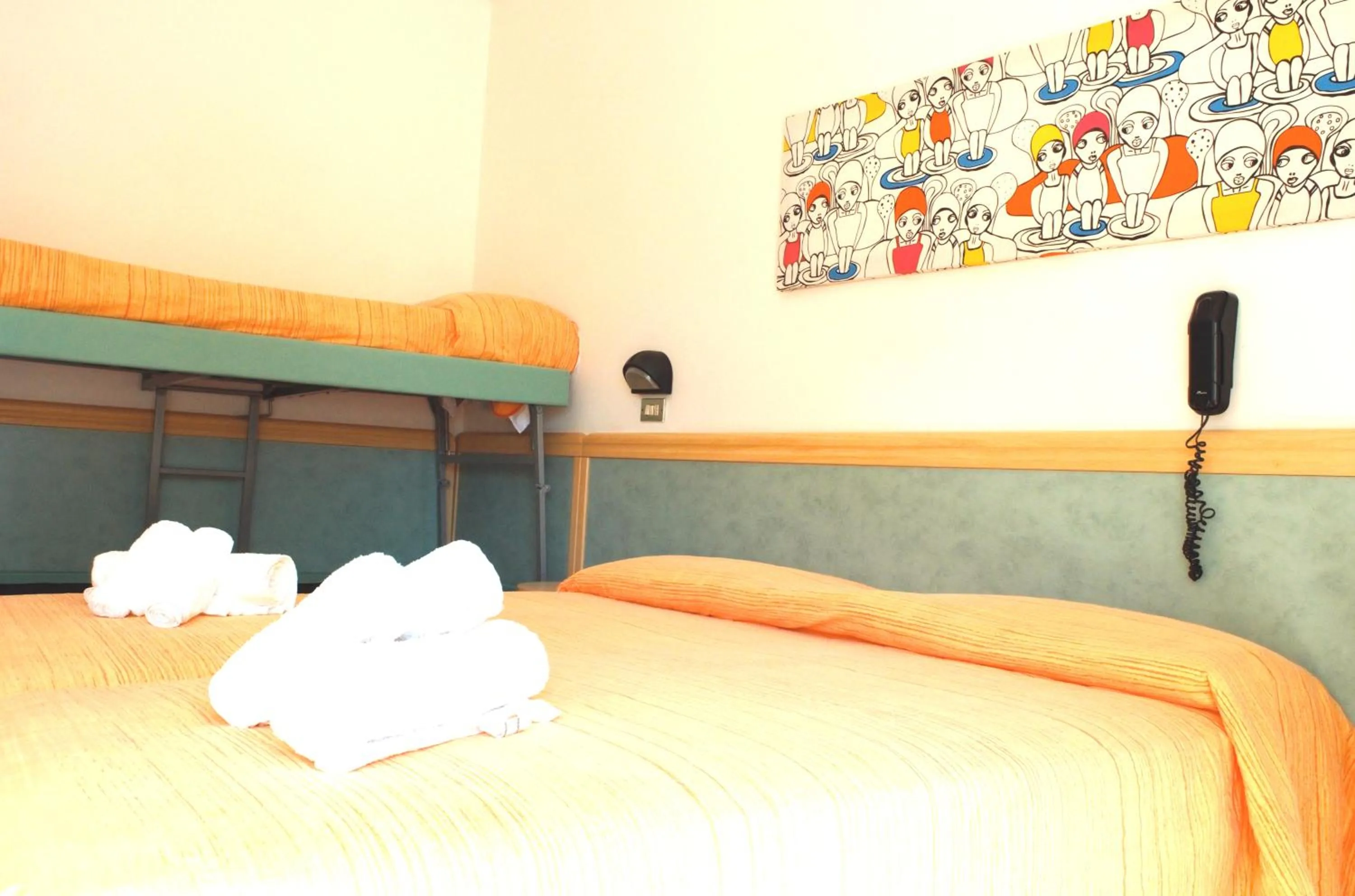 Bedroom, Bed in Hotel Lux