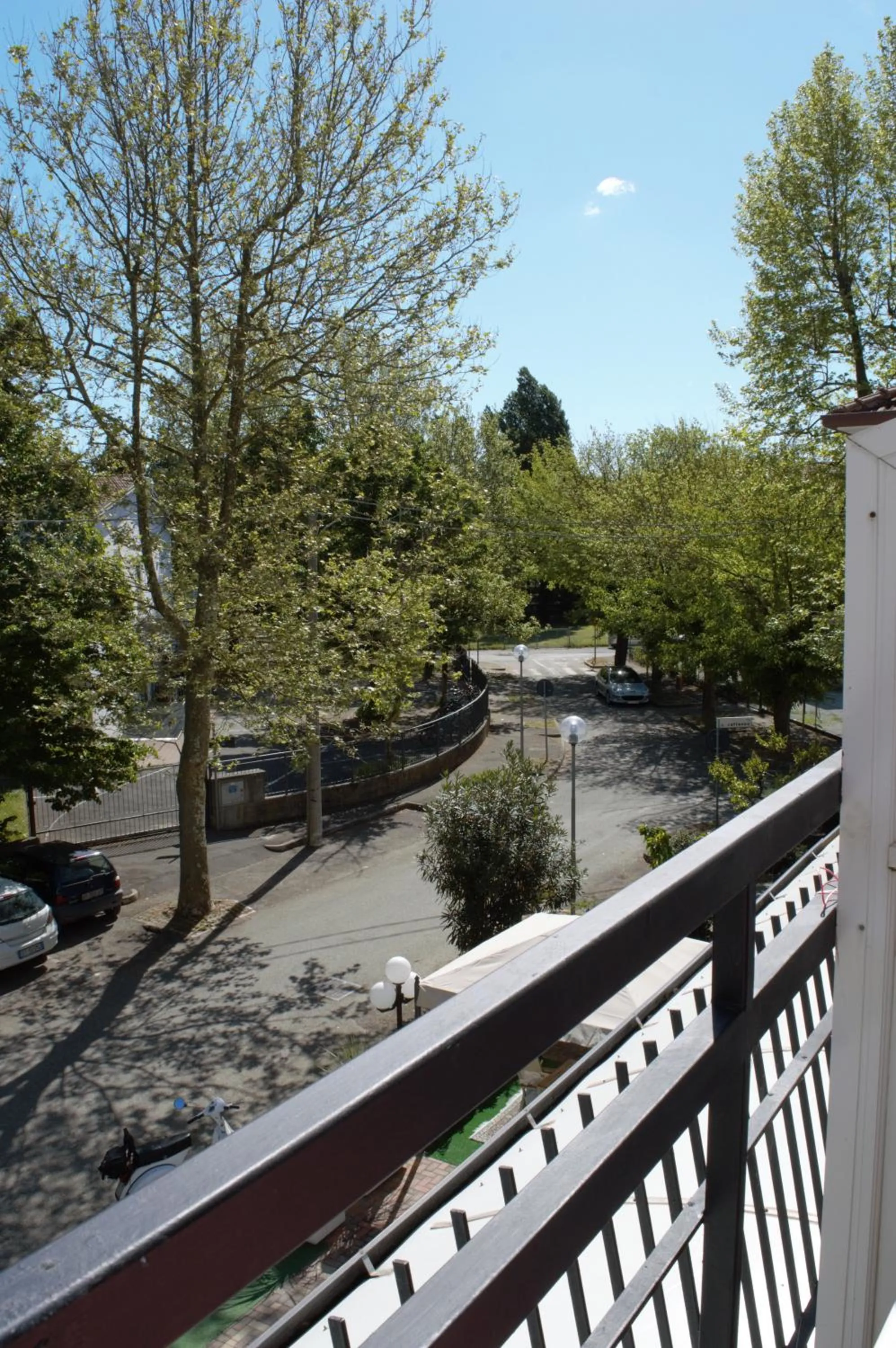 Balcony/Terrace in Hotel Lux