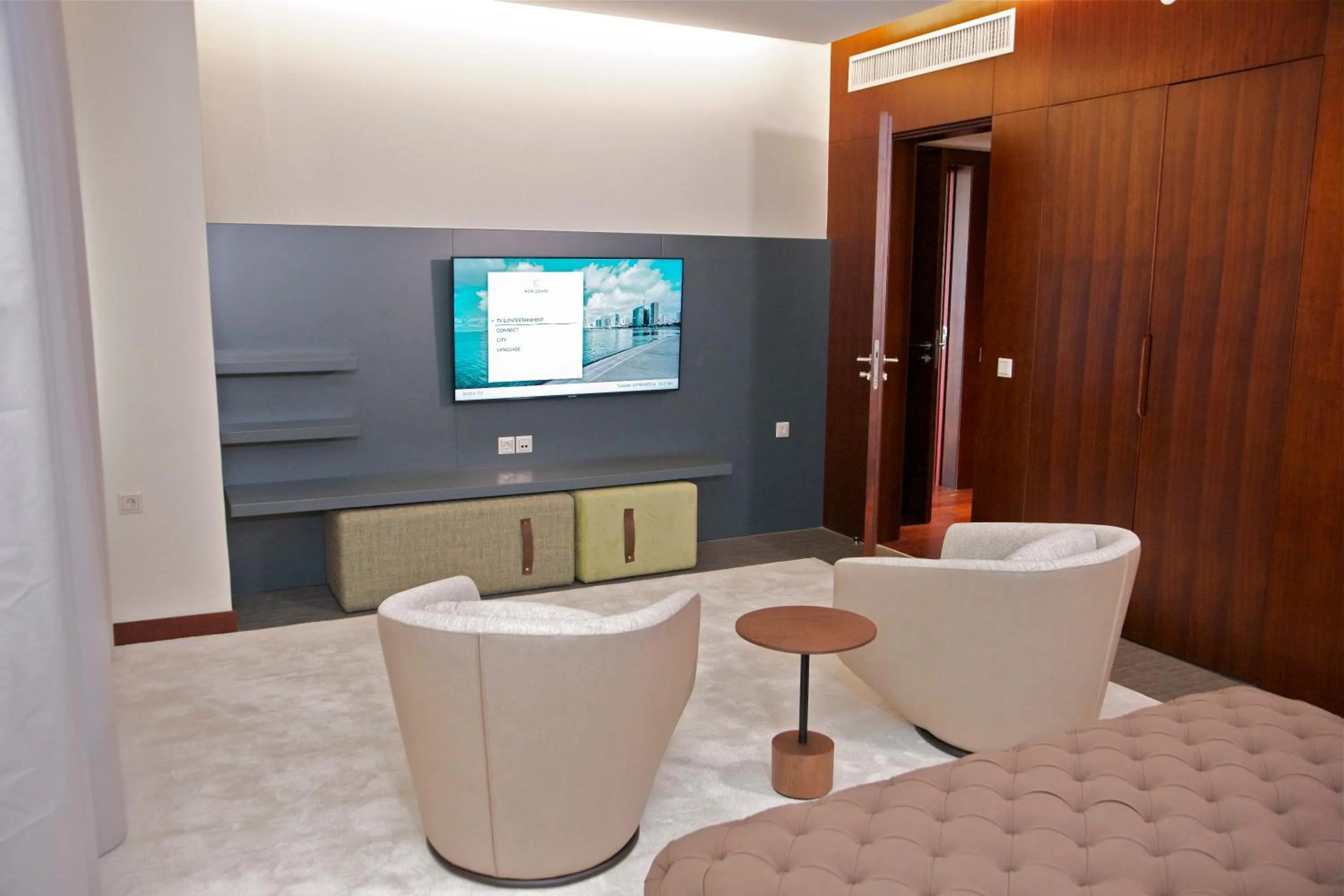 Seating area in Hotel Continental Horizonte