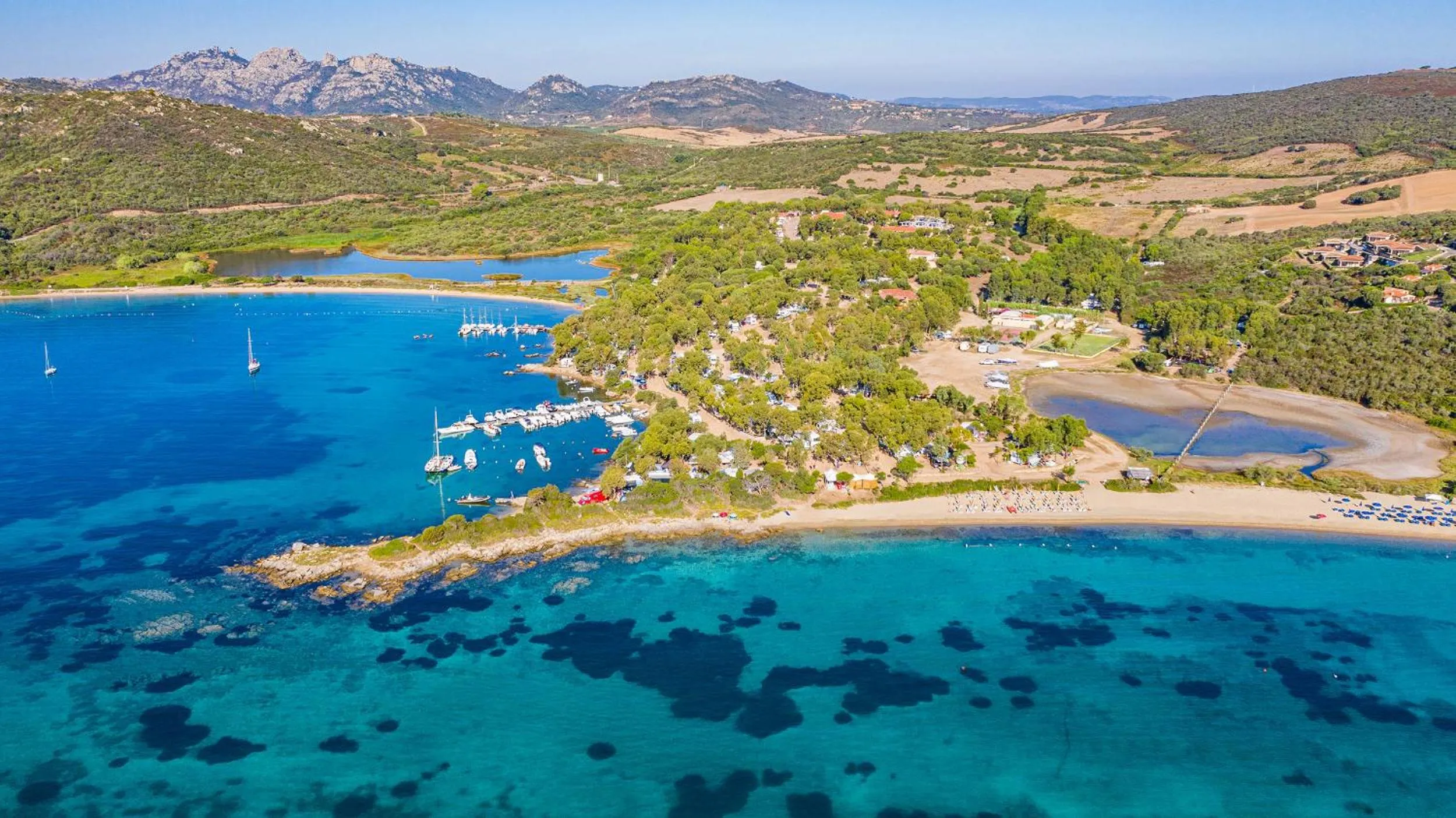 Sea view in Camping Village Capo D'Orso