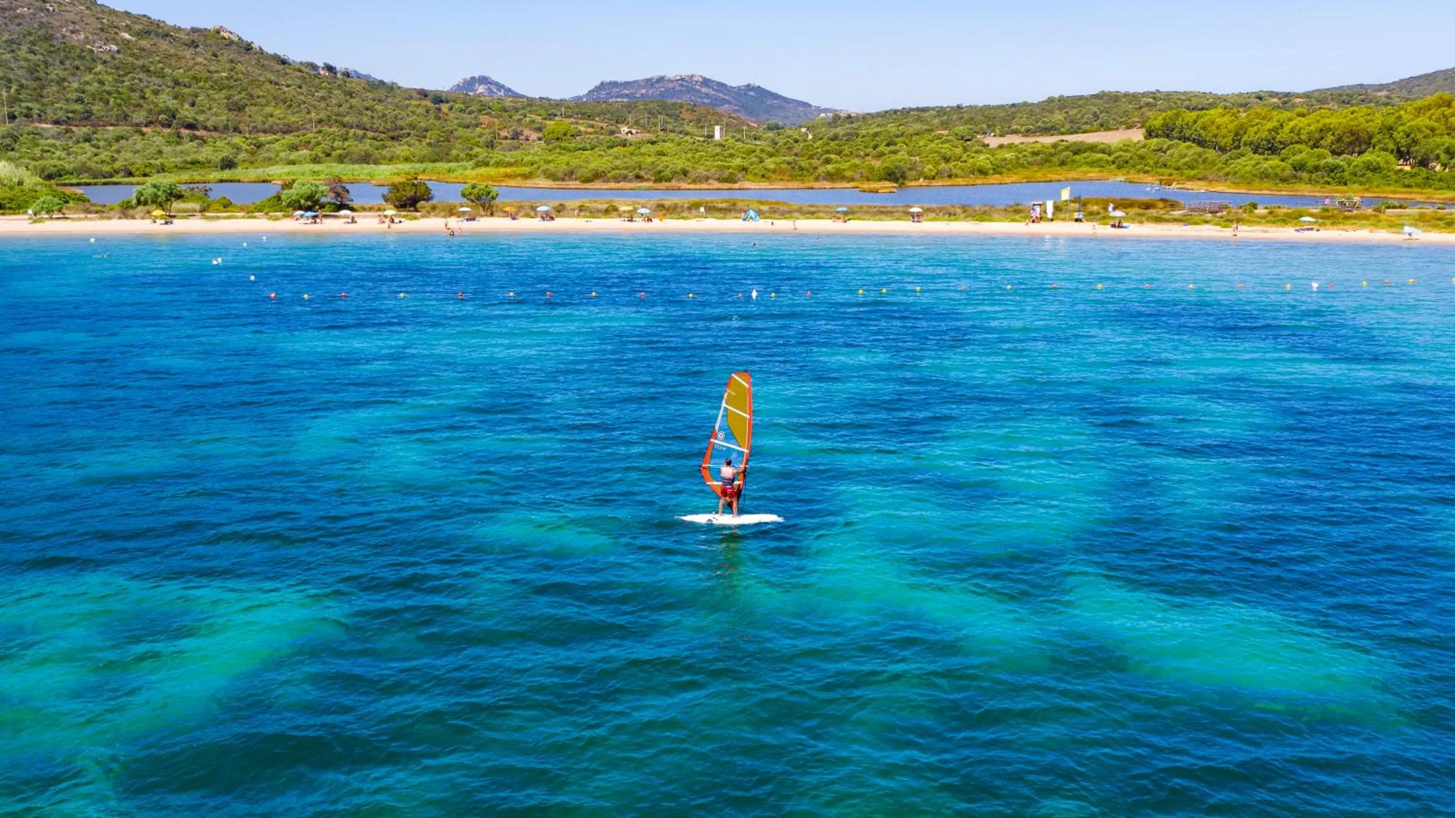 Windsurfing in Camping Village Capo D'Orso