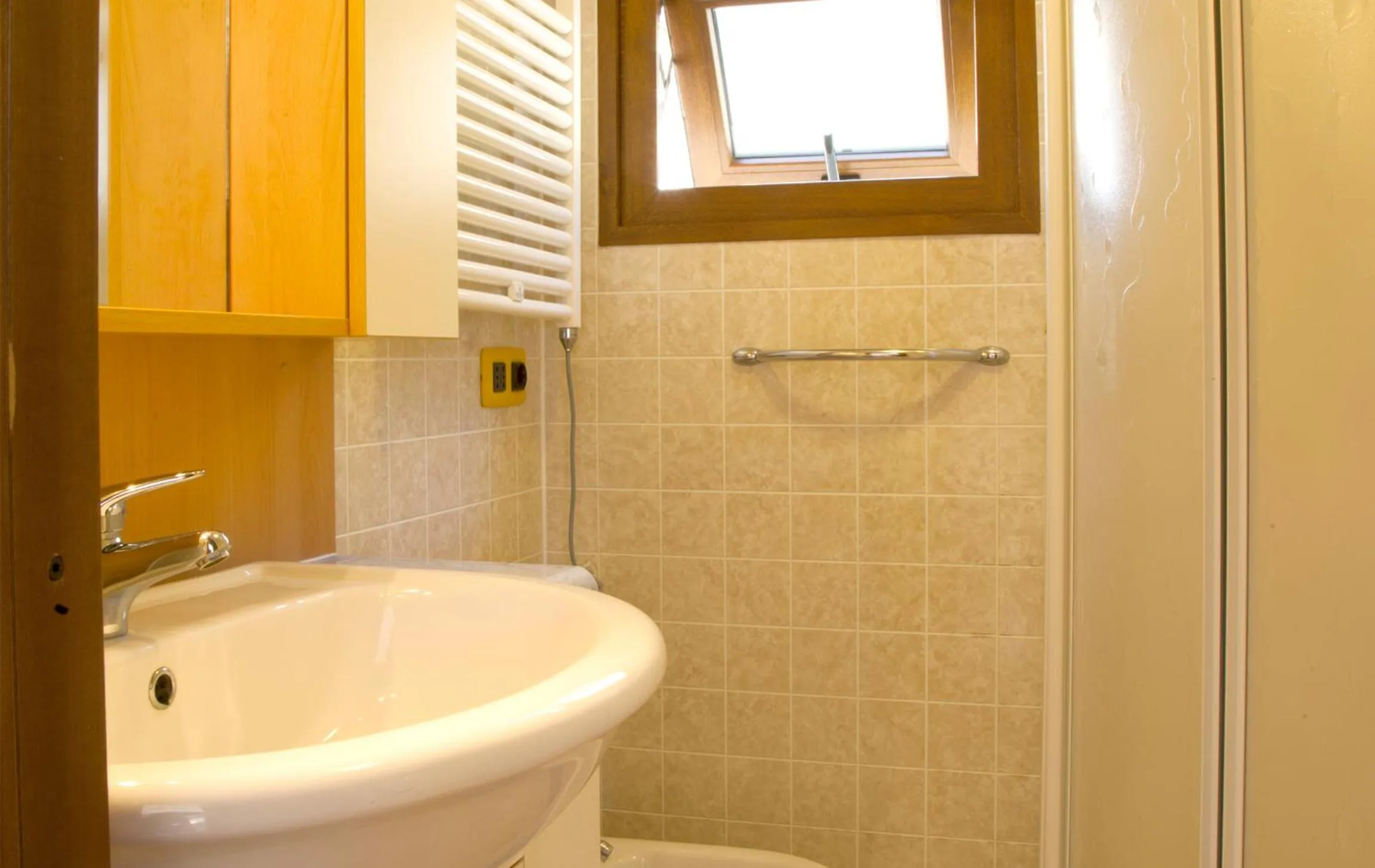 Bathroom in Camping Village Capo D'Orso