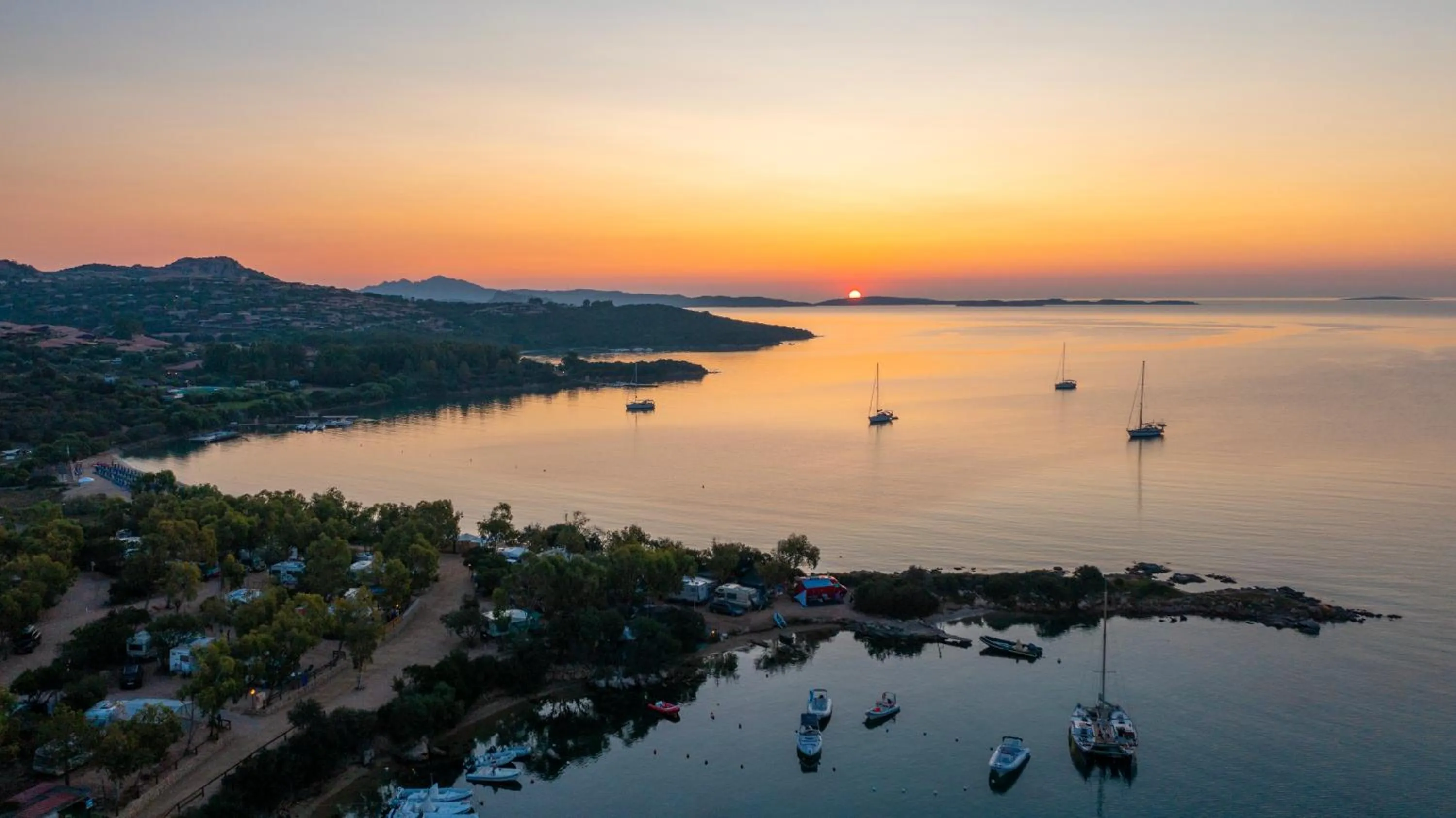 Natural landscape in Camping Village Capo D'Orso