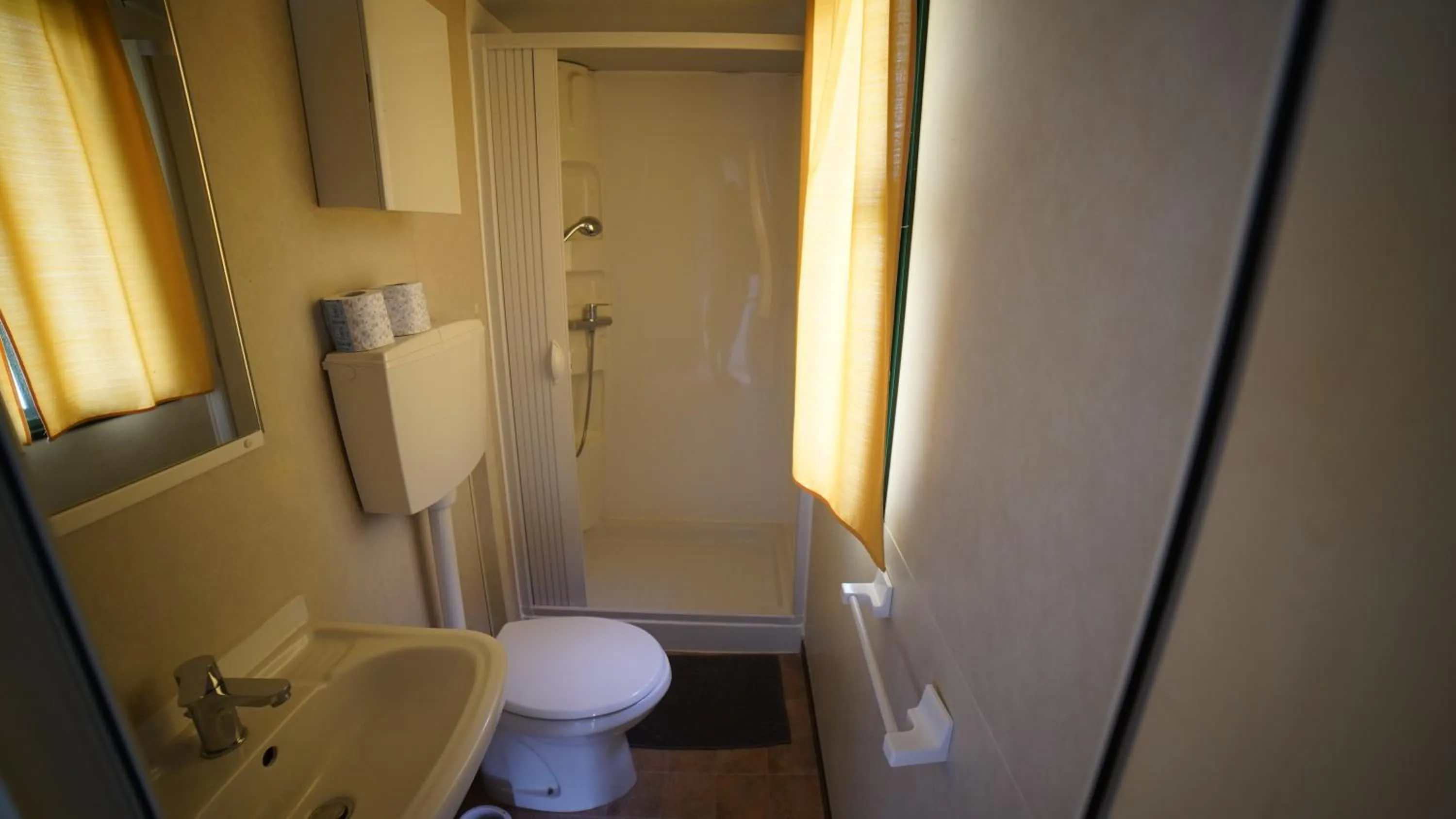 Bathroom in Camping Village Capo D'Orso