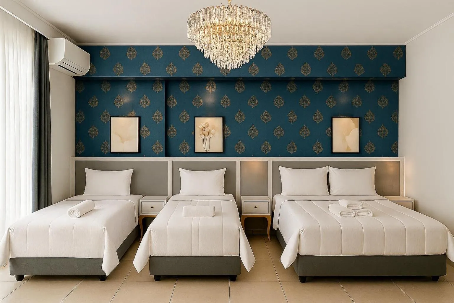 Bed in Çorlu Safir Hotel & City Center