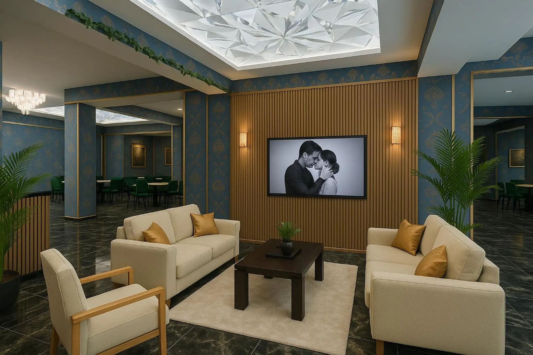 Lobby or reception in Çorlu Safir Hotel & City Center