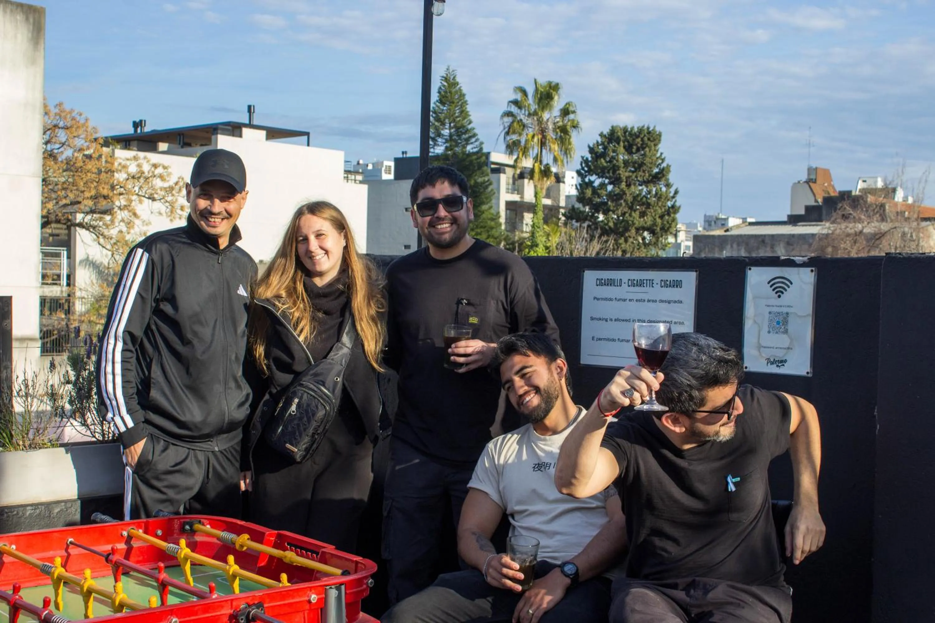 Property building in PH Palermo Hostel