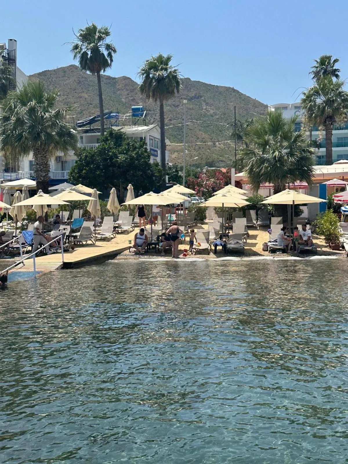 Beach in Uysal Hotel