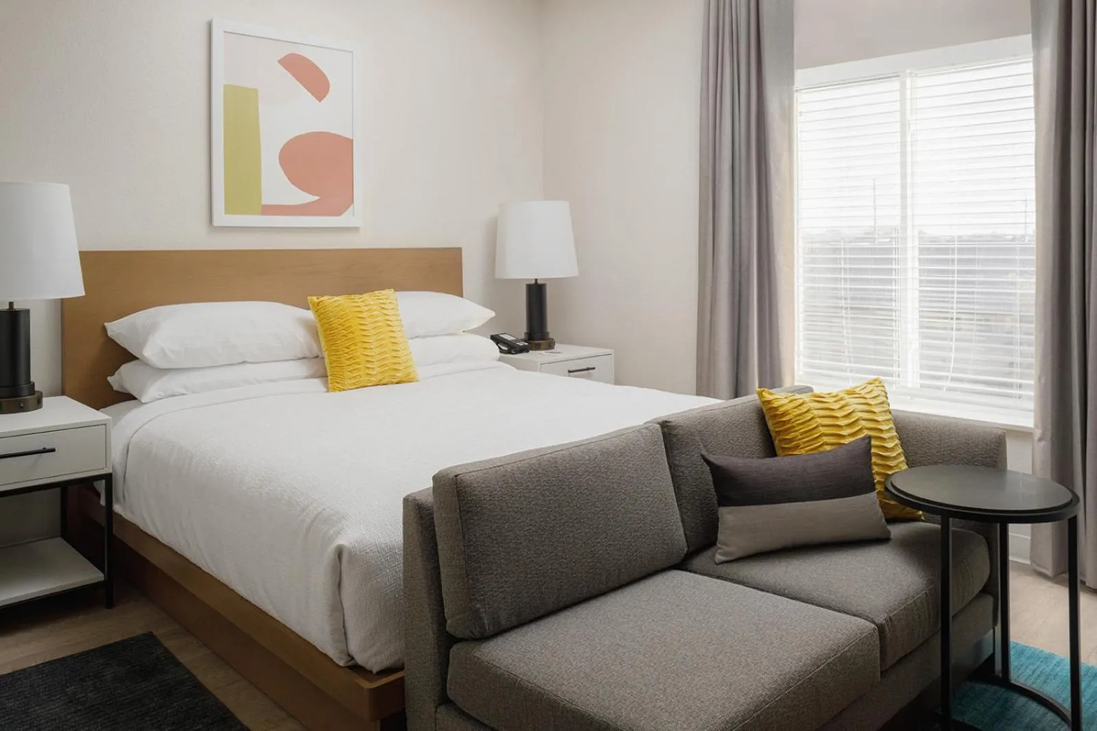 Bed in WaterWalk Extended Stay by Wyndham Huntsville