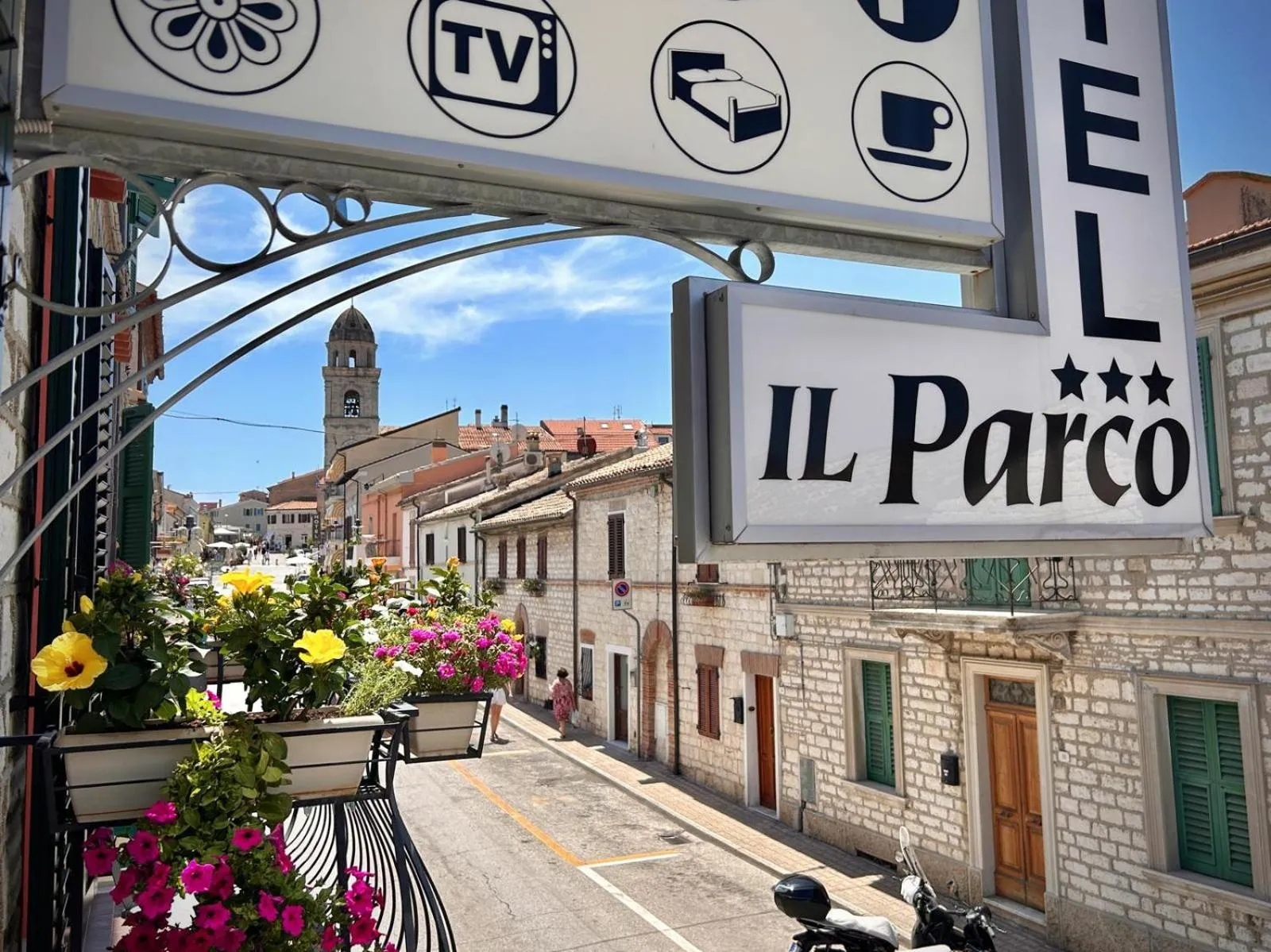 Property logo or sign in Hotel "Il Parco" B&B Sirolo