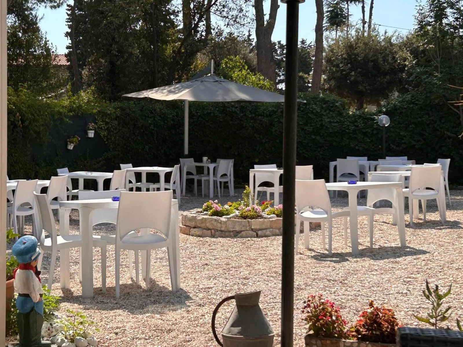 Garden in Hotel "Il Parco" B&B Sirolo