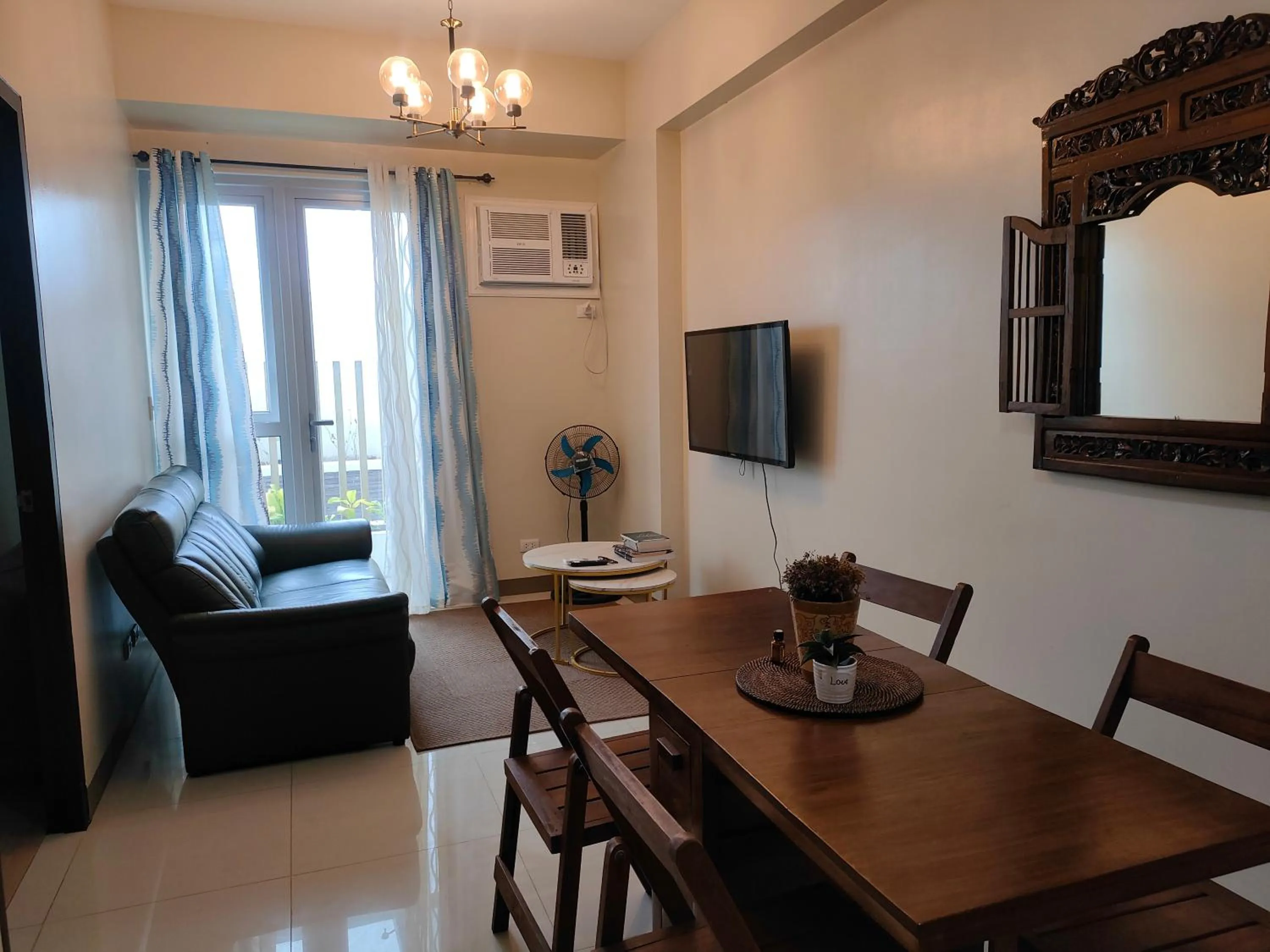 Living room in The Verdin at Maple Grove