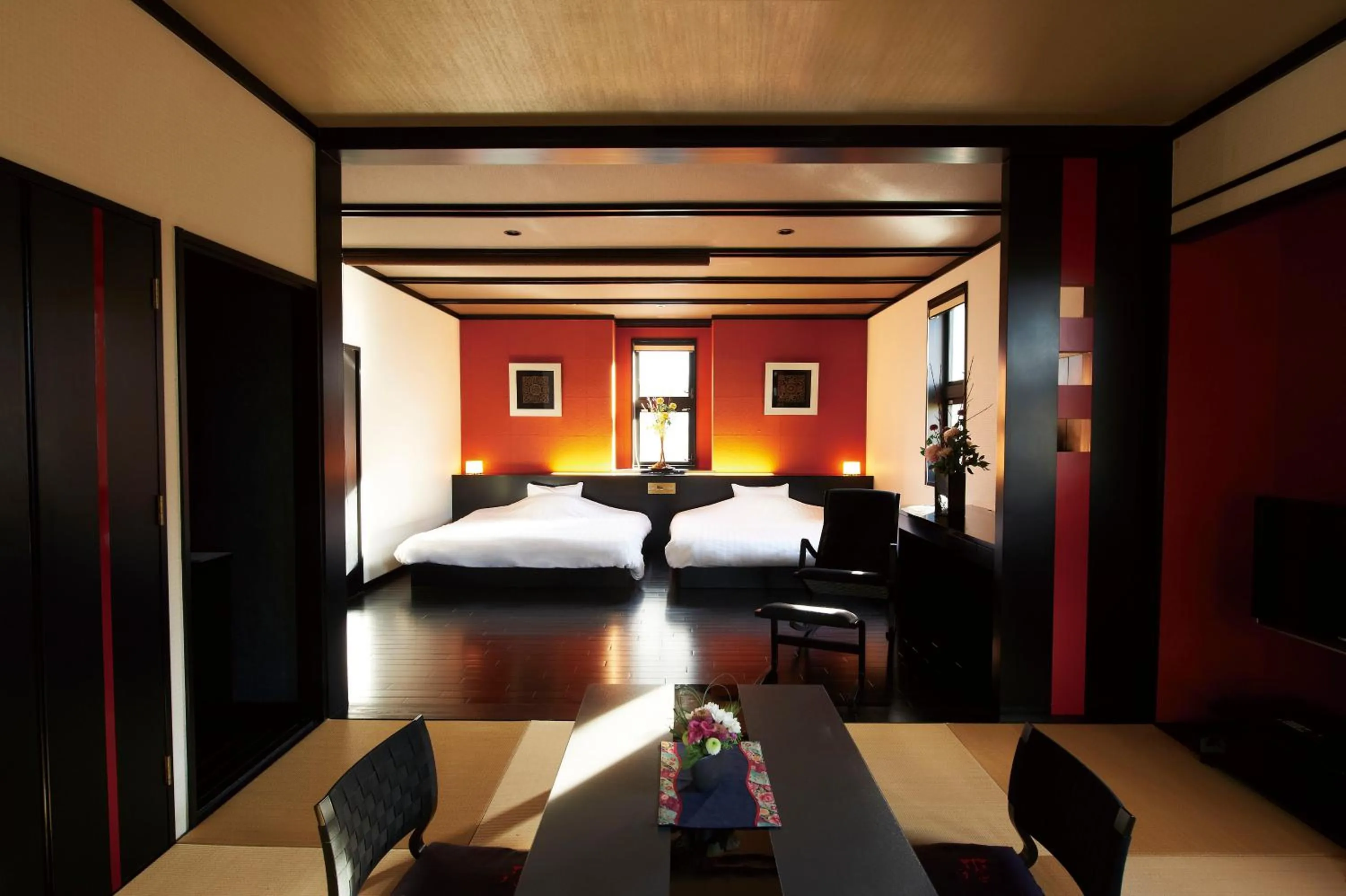 Photo of the whole room, Bed in Bettei Soan