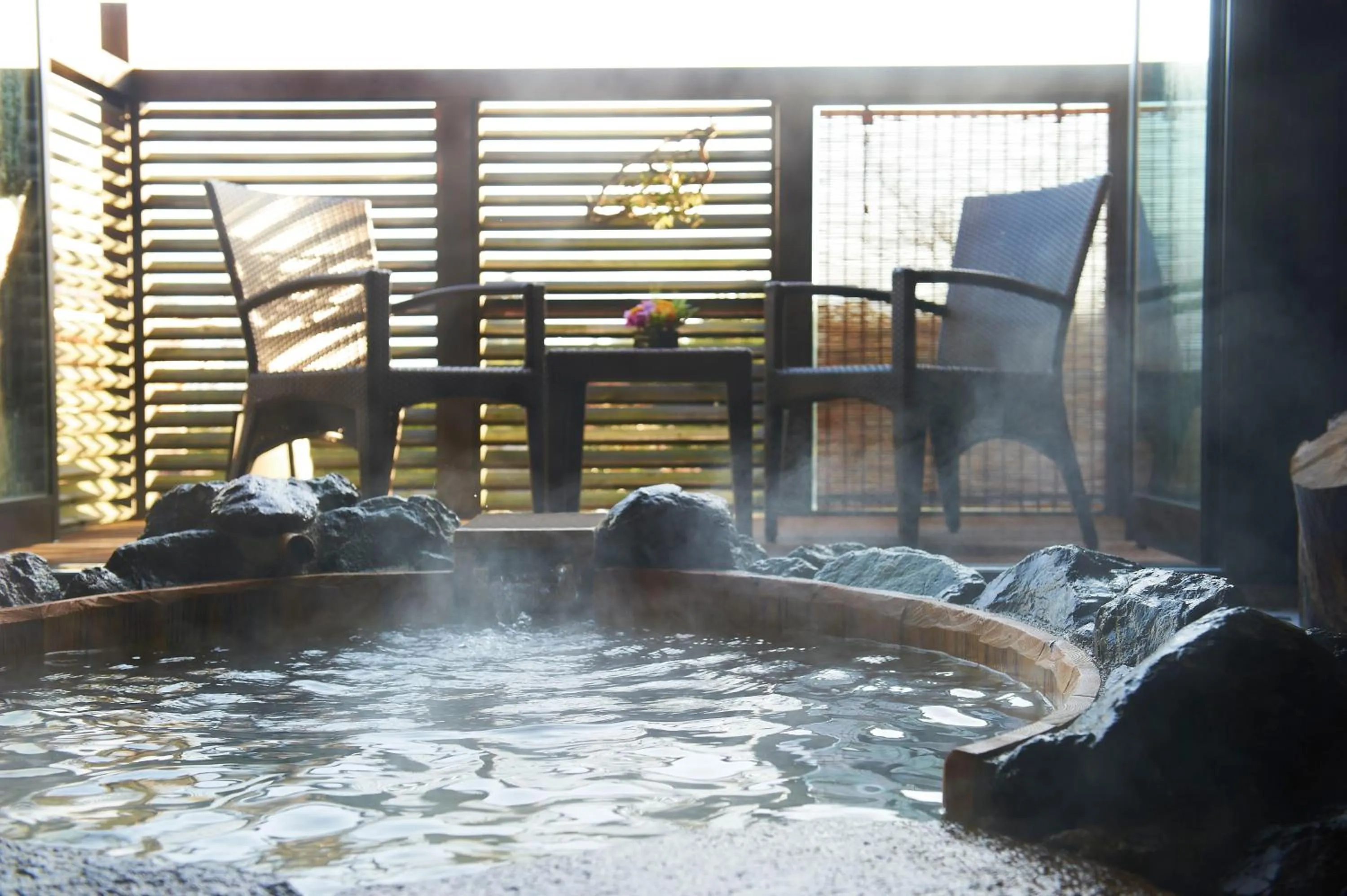 Hot Spring Bath in Bettei Soan