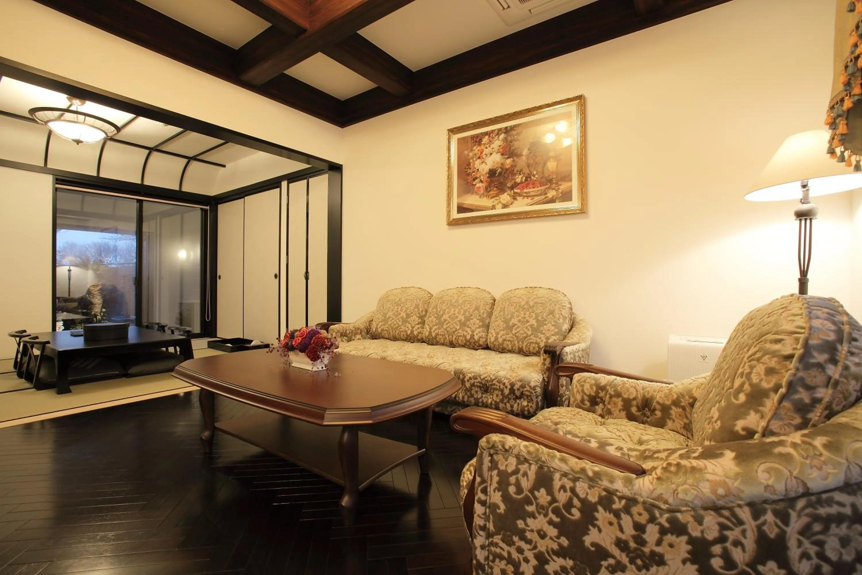 Seating area in Bettei Soan