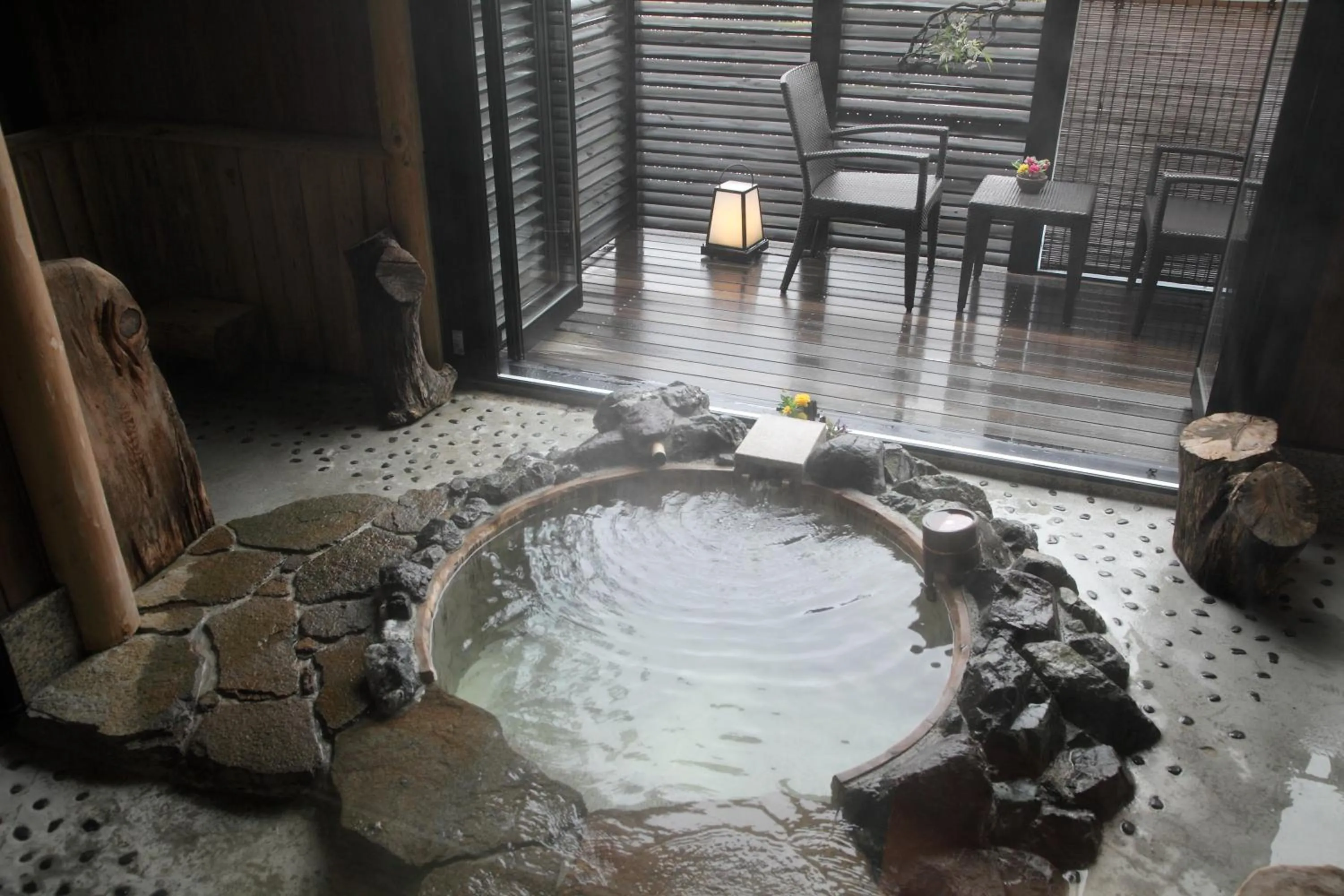 Hot Spring Bath in Bettei Soan