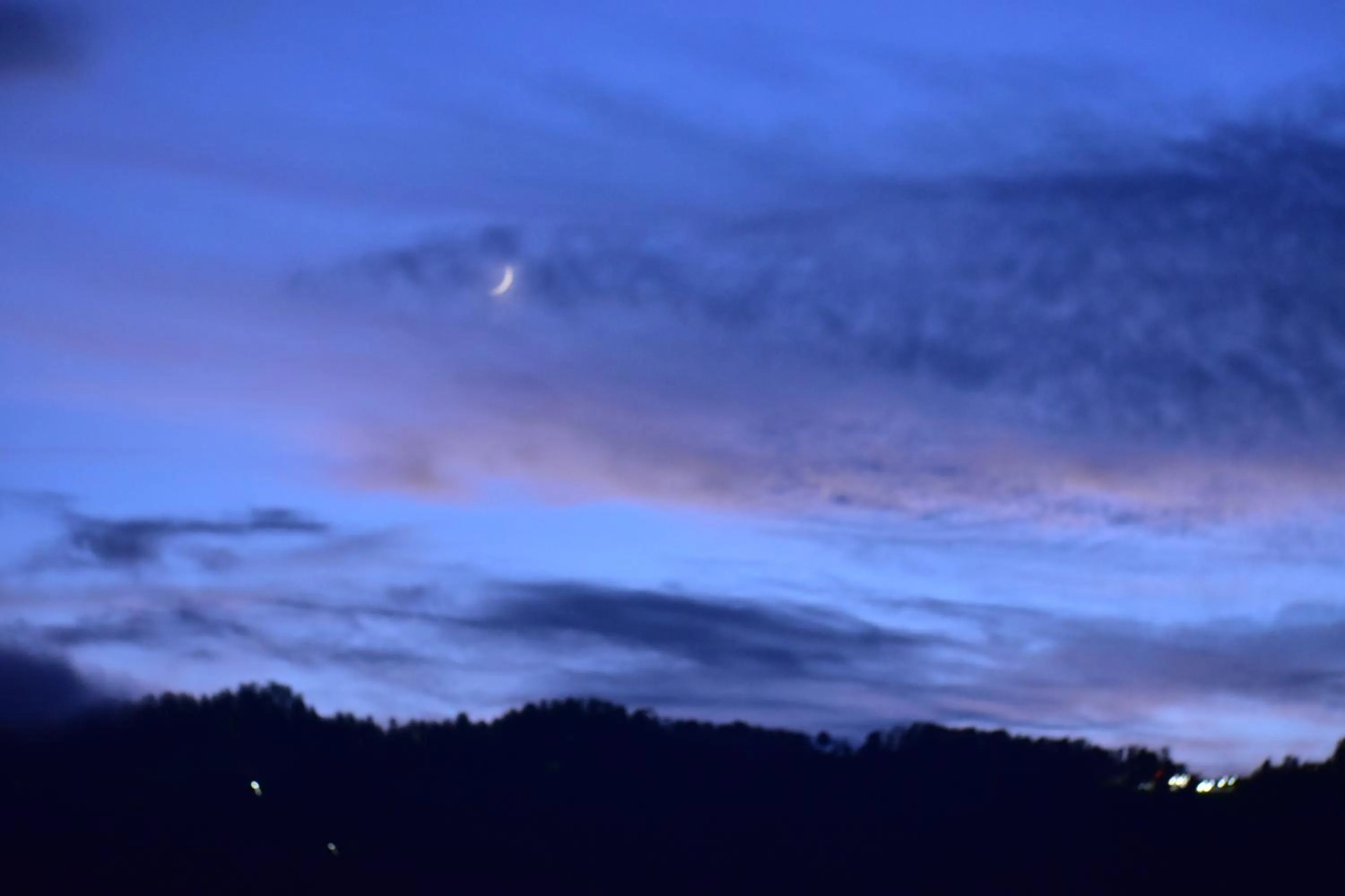 Mountain view in hotel chakrata green and camping