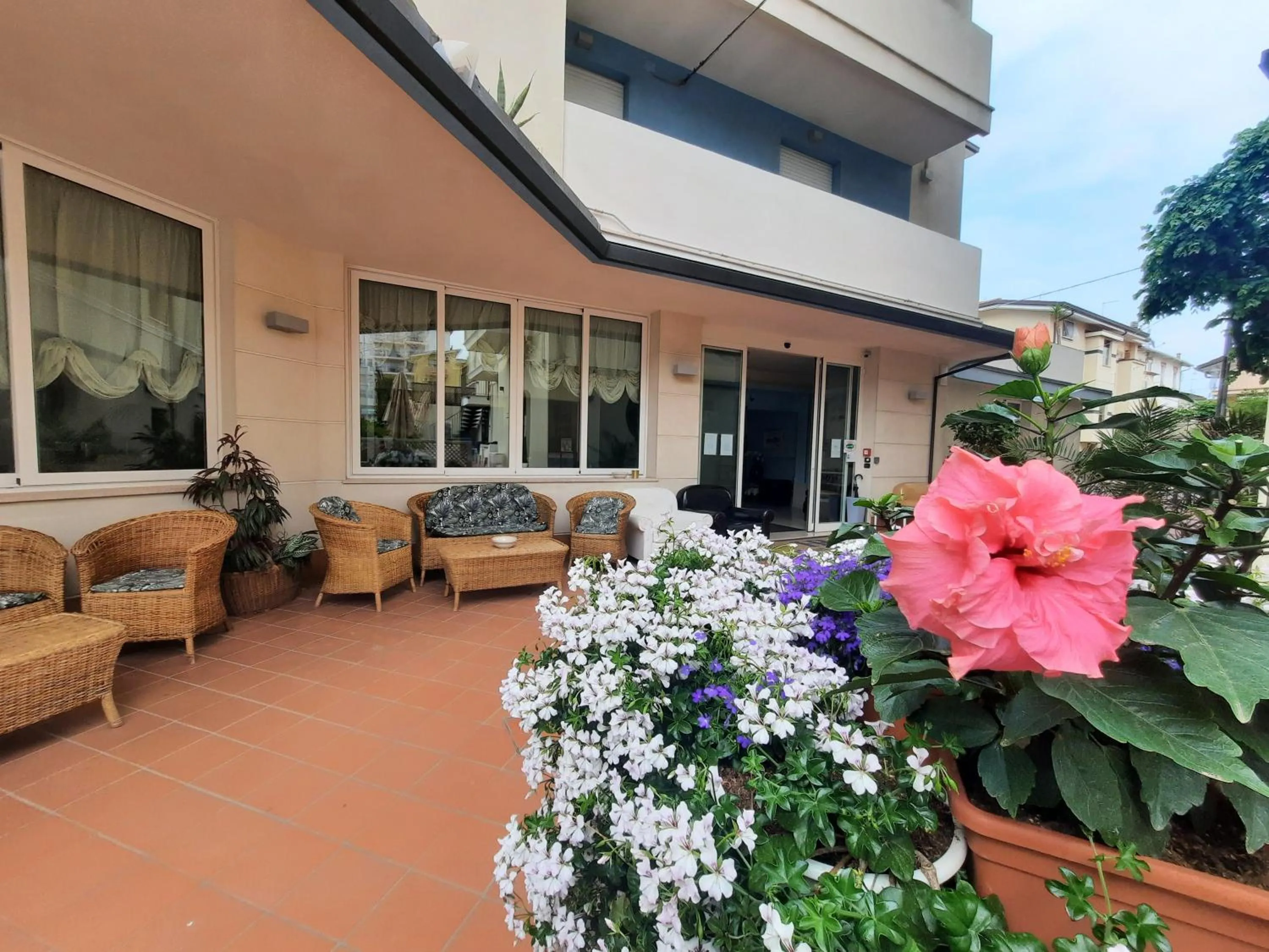 Garden in Hotel Ricchi