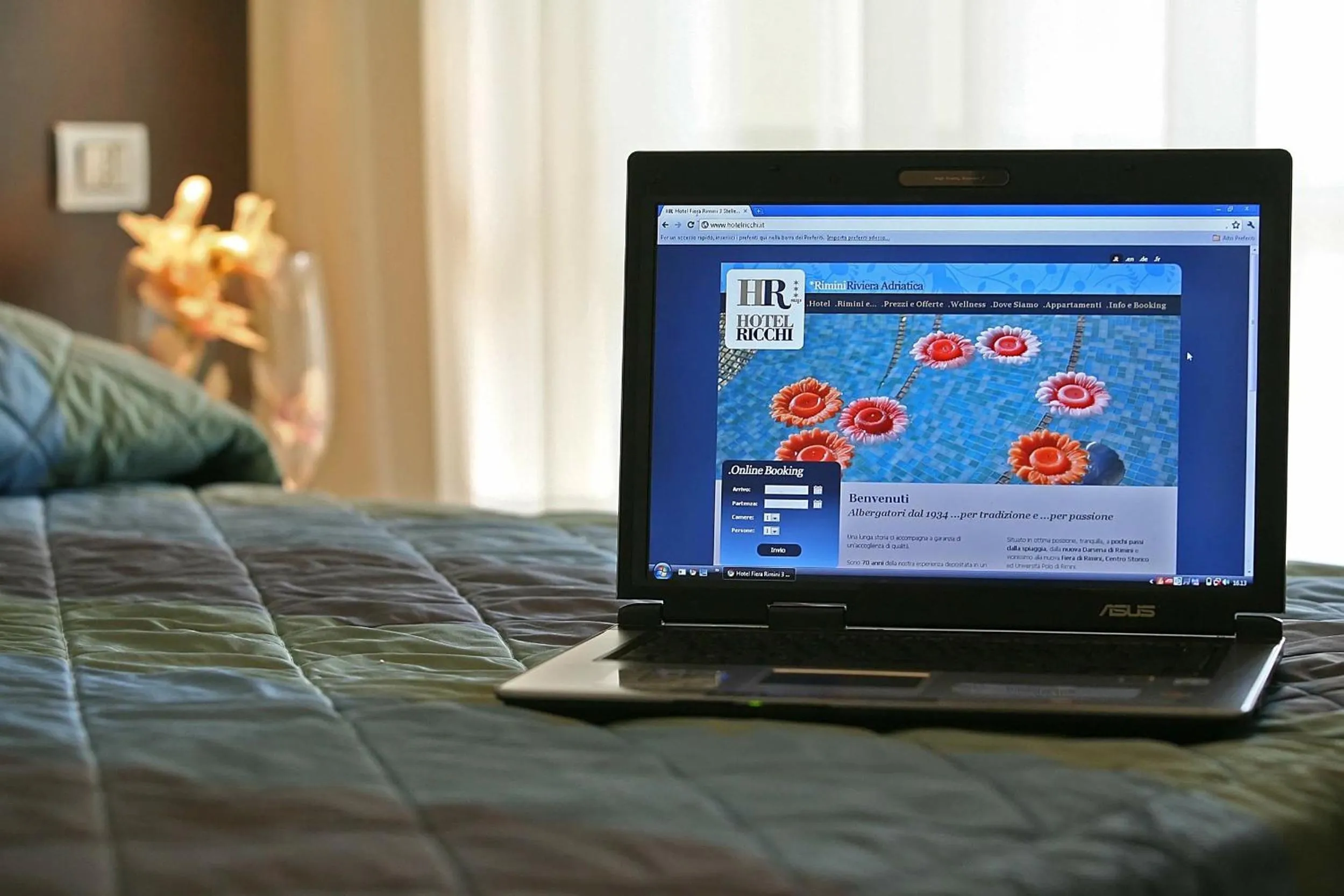 Decorative detail in Hotel Ricchi