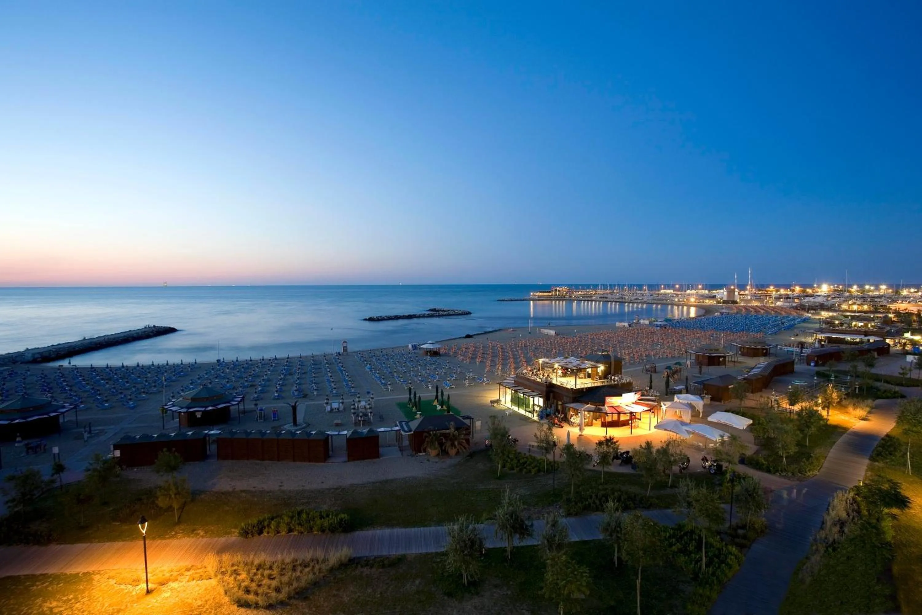 Beach in Hotel Ricchi