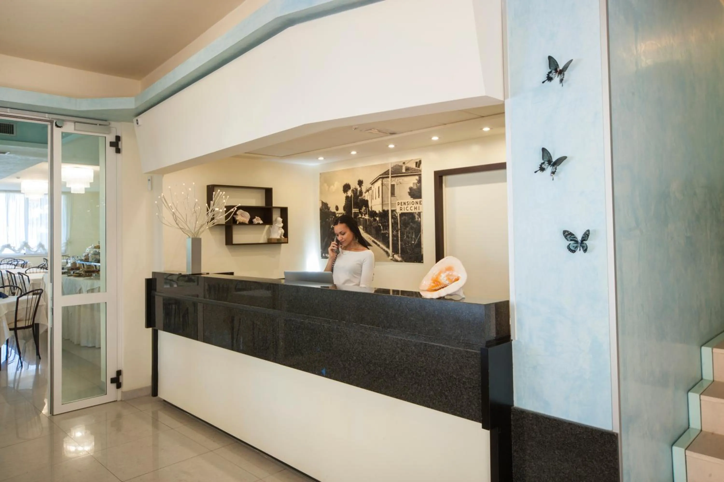 Lobby or reception in Hotel Ricchi