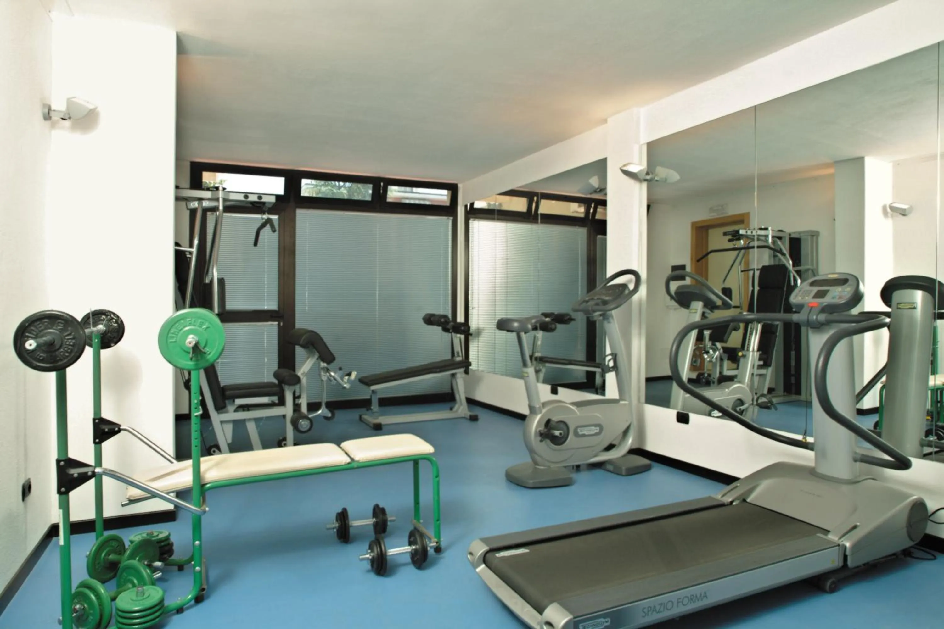 Fitness centre/facilities in Hotel Ricchi