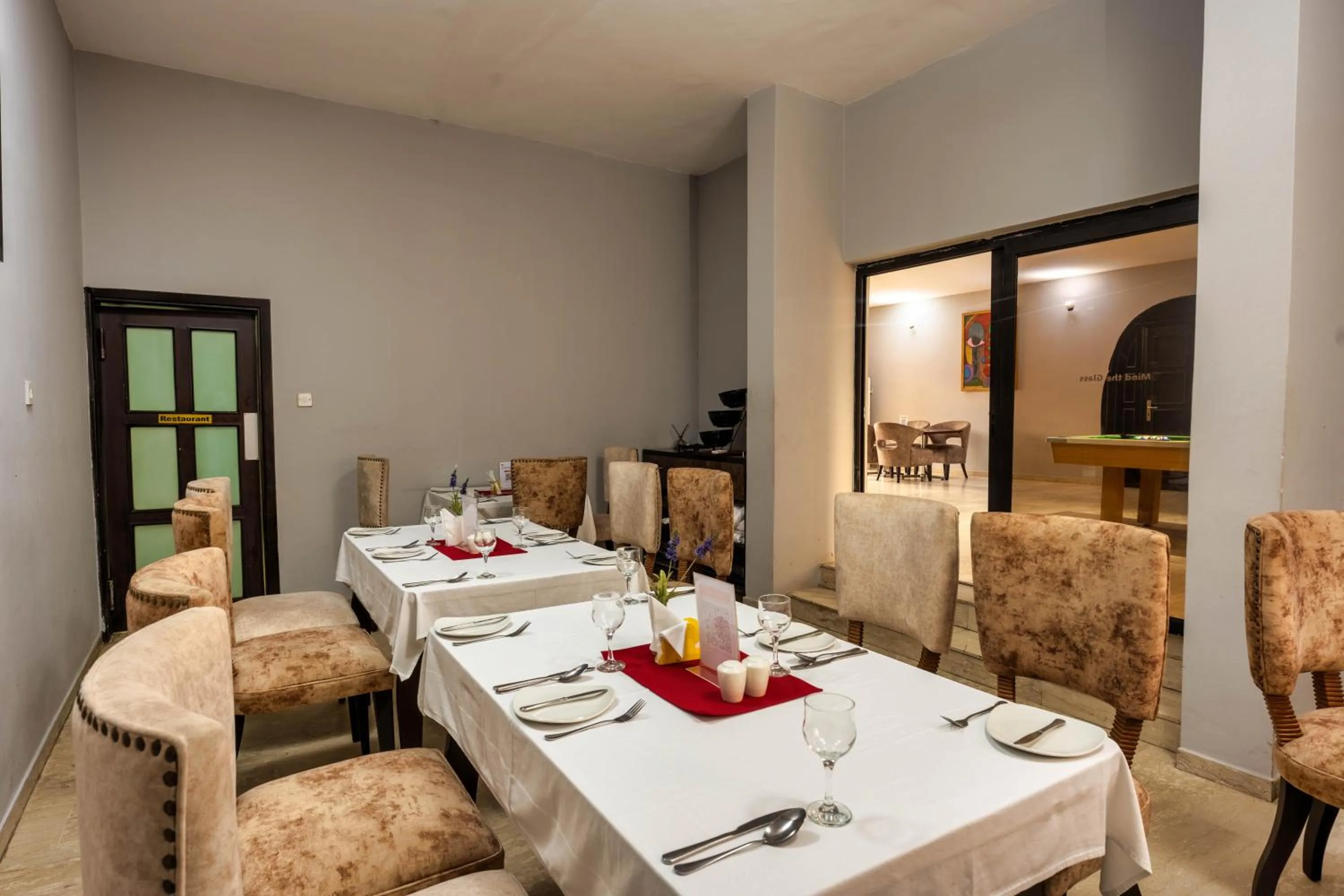 Restaurant/places to eat in The Guest House