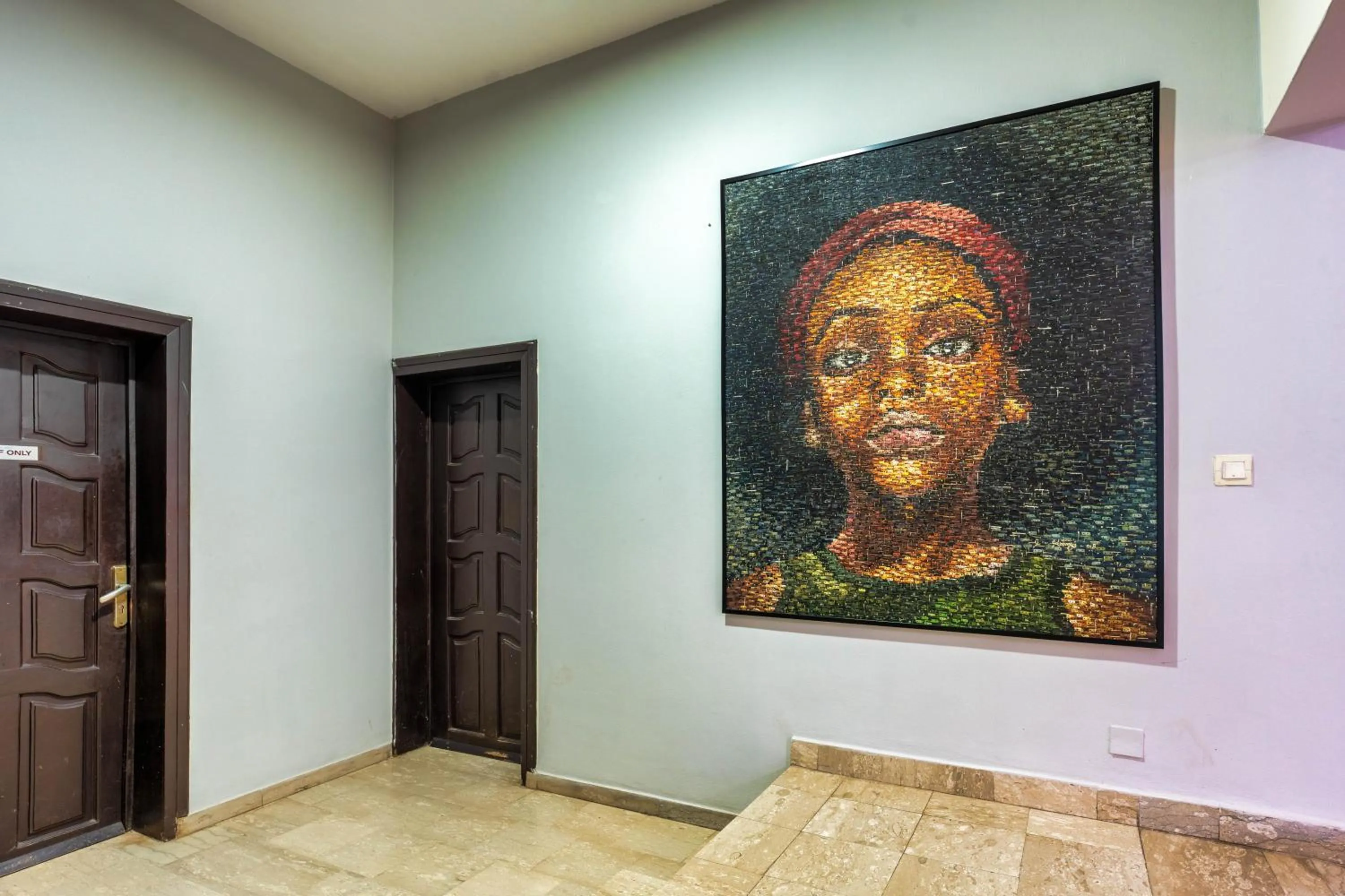 Decorative detail in The Guest House