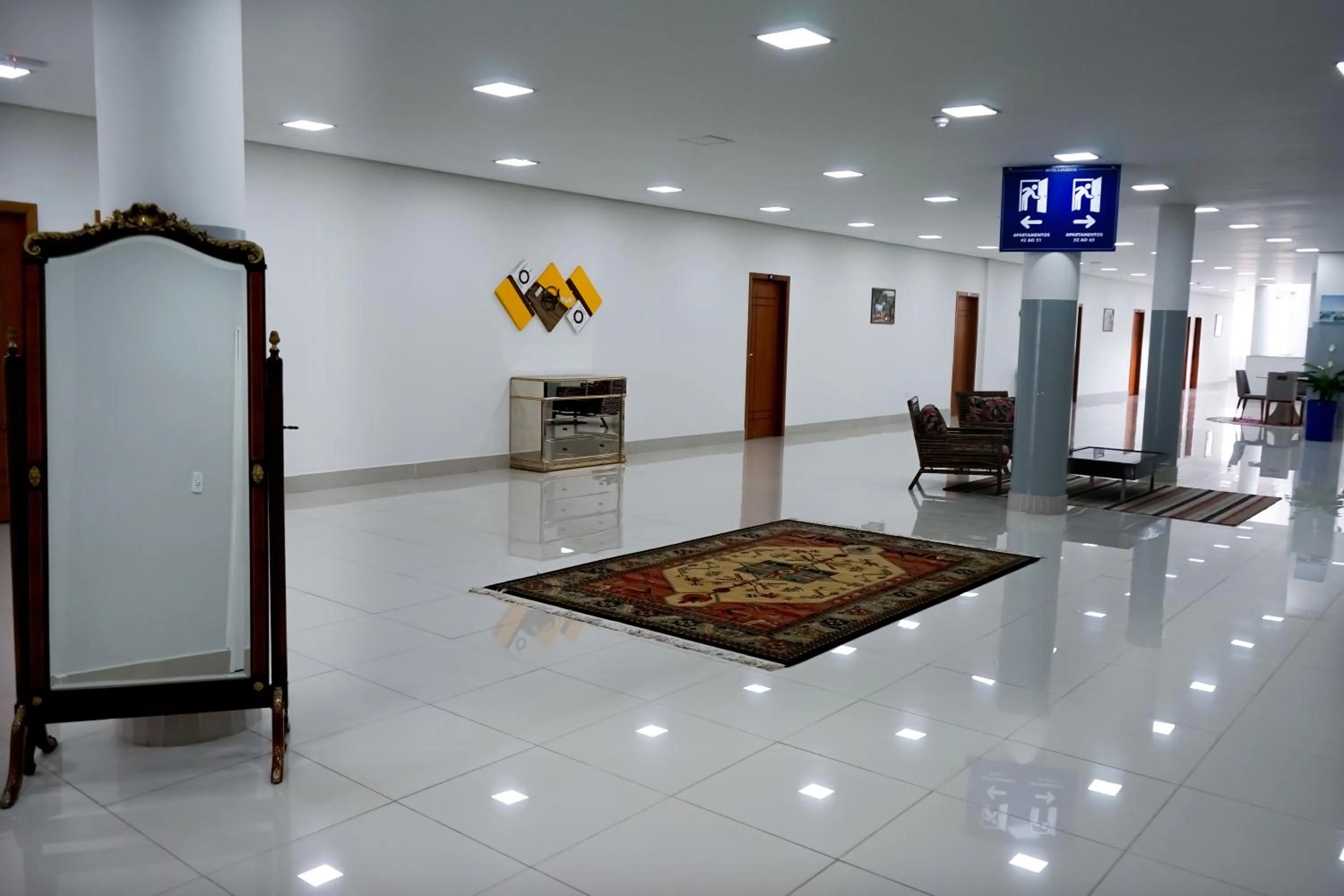 Living room in Hotel Lafayette