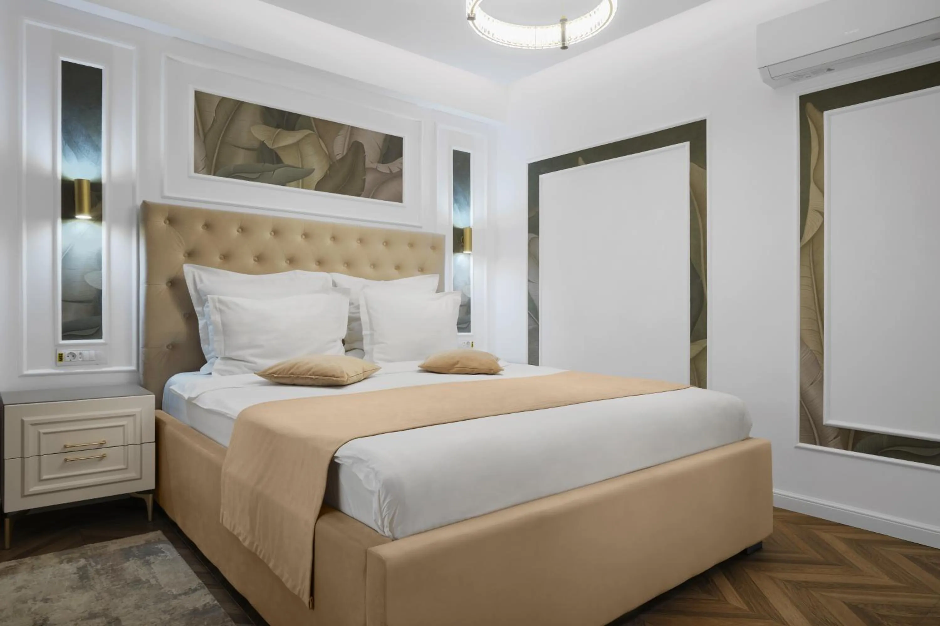 Bed in MONARC Boutique ApartHotel - SELF CHECK-IN