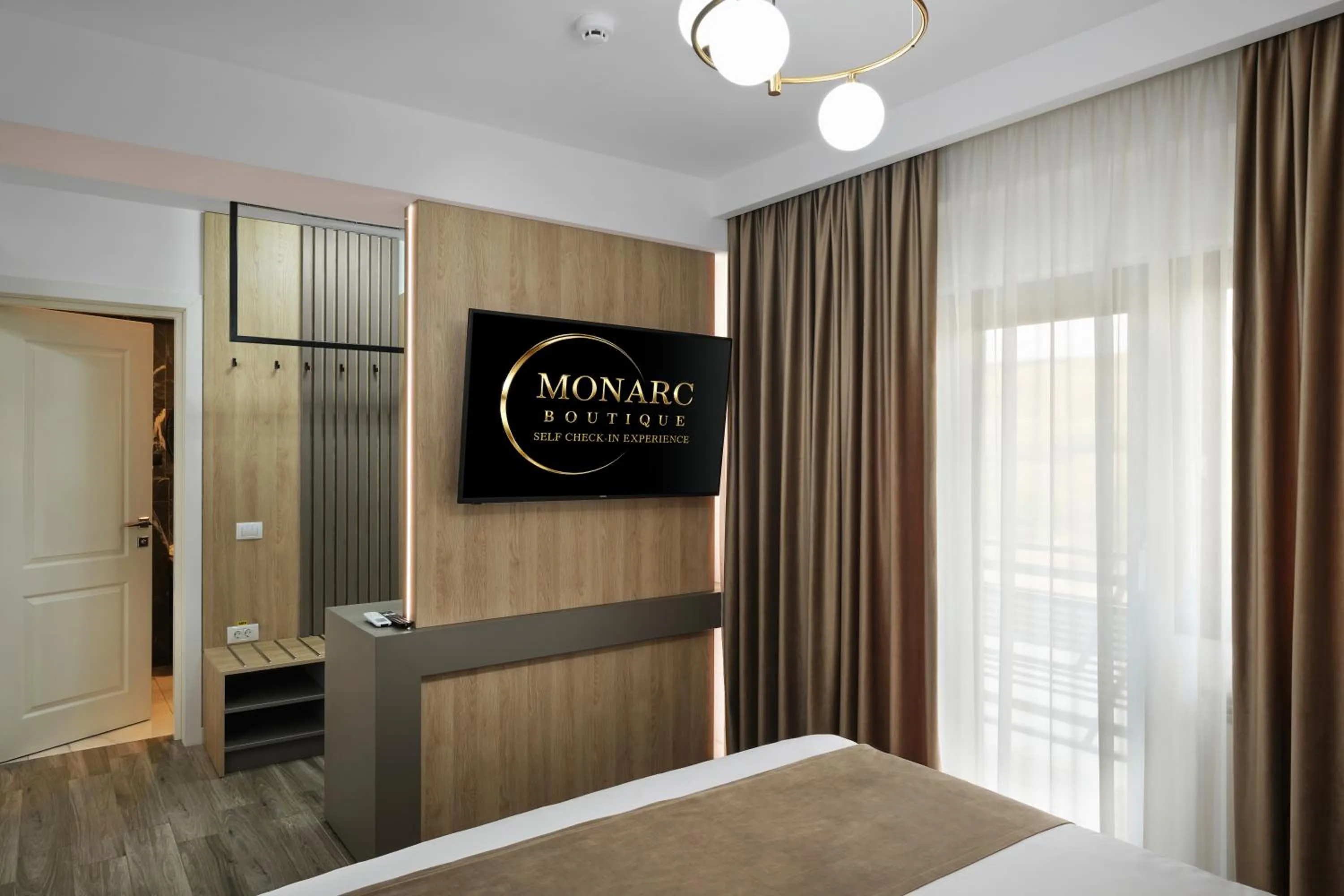 Bed in MONARC Boutique ApartHotel - SELF CHECK-IN