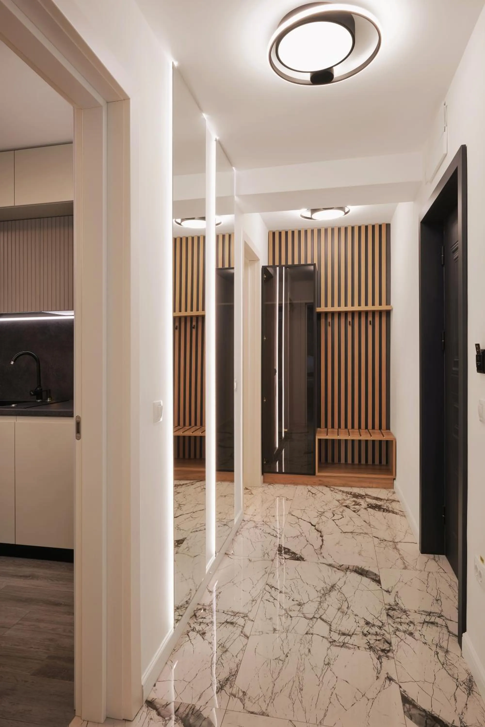 wardrobe in MONARC Boutique ApartHotel - SELF CHECK-IN