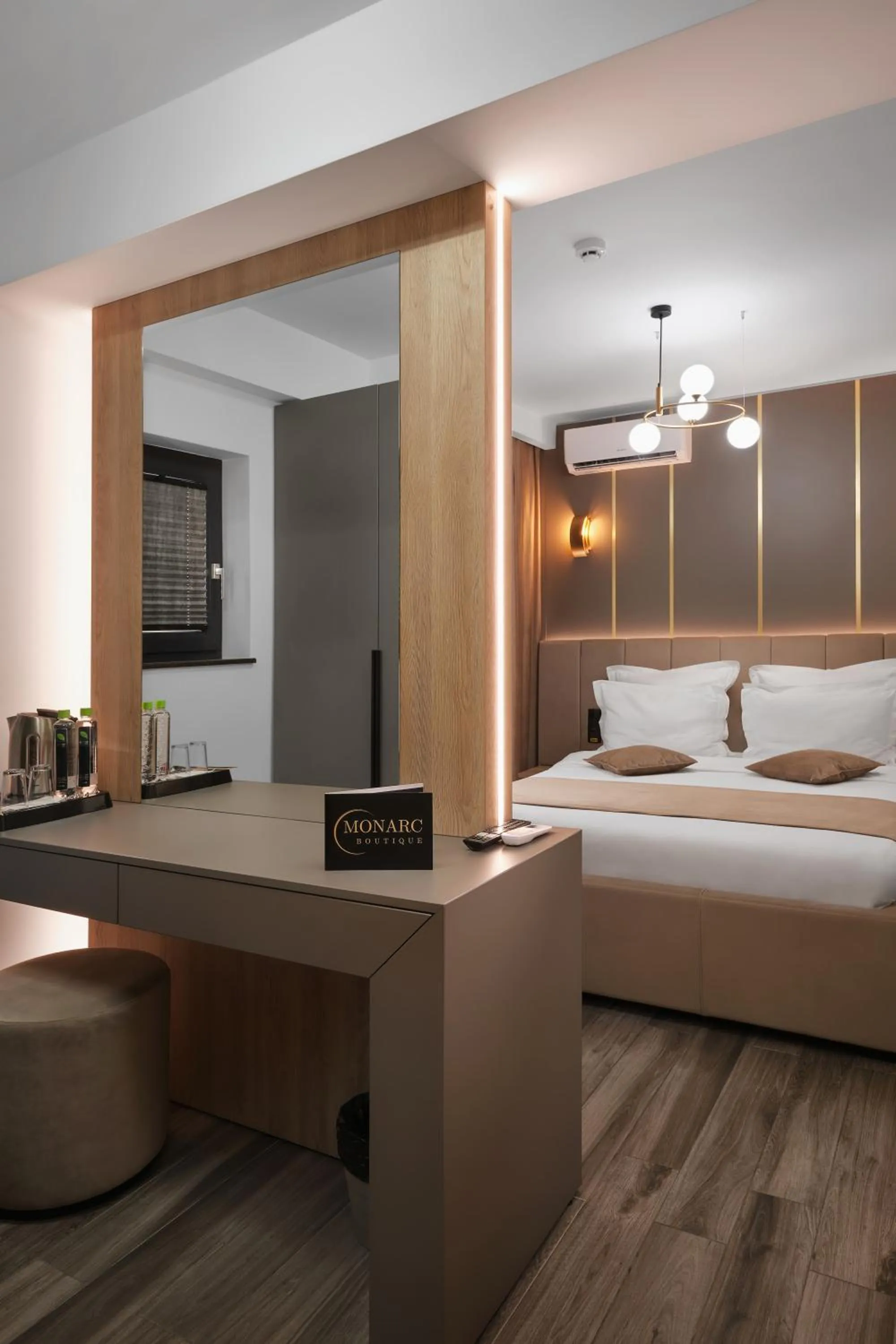 Bed in MONARC Boutique ApartHotel - SELF CHECK-IN