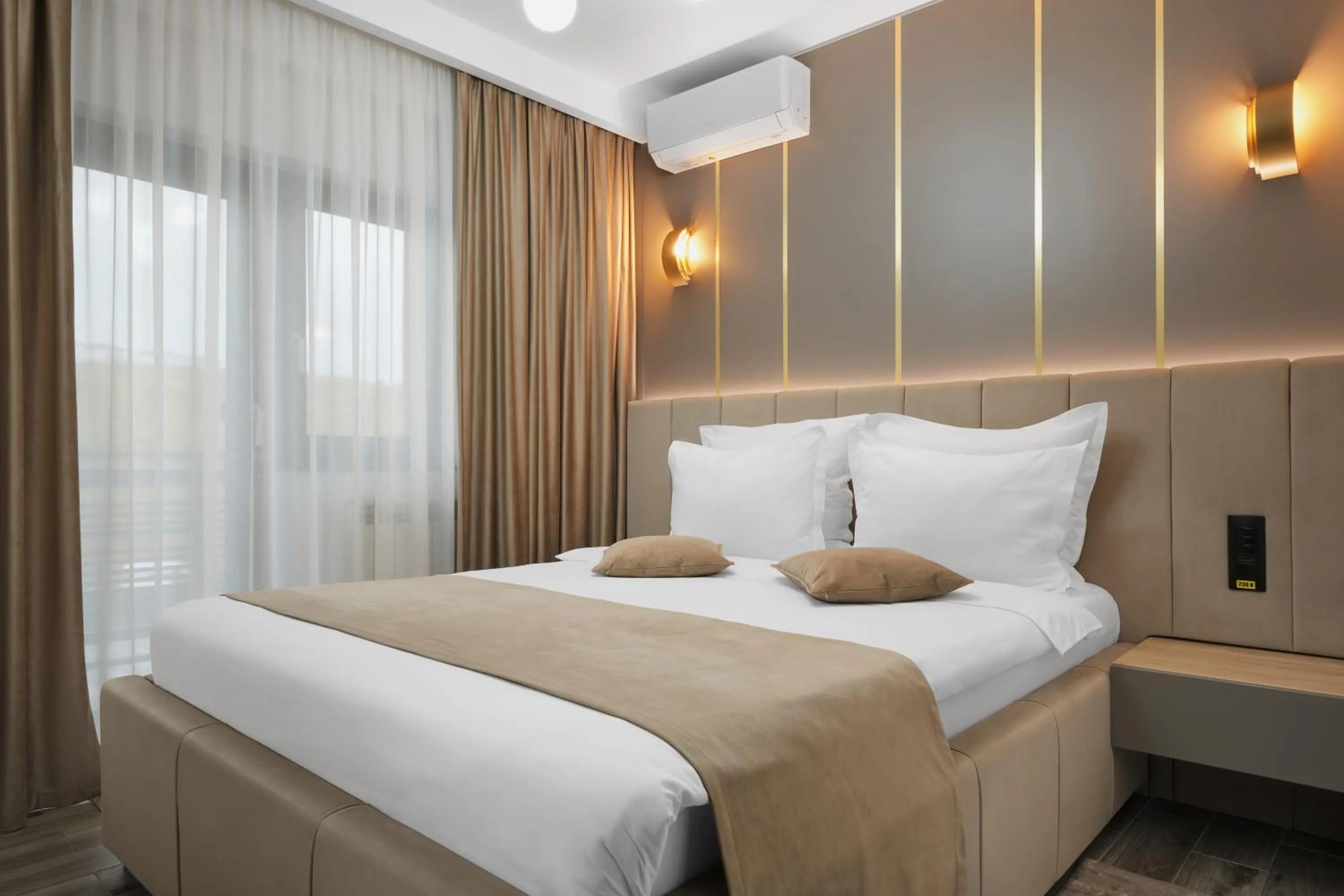 Bed in MONARC Boutique ApartHotel - SELF CHECK-IN