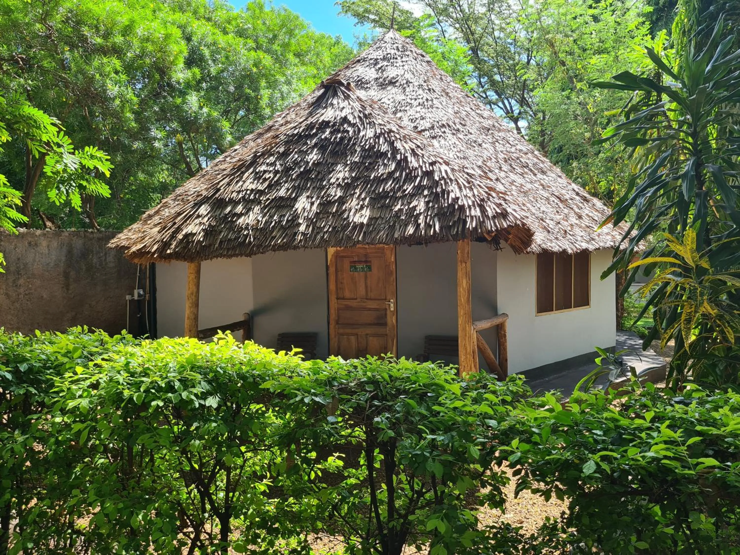 Bedroom in Honey Badger Lodge