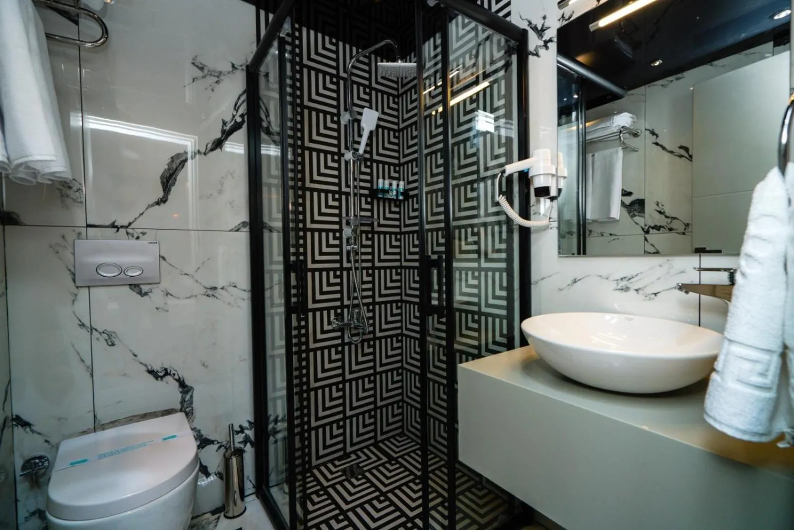 Shower in Basel Hotel