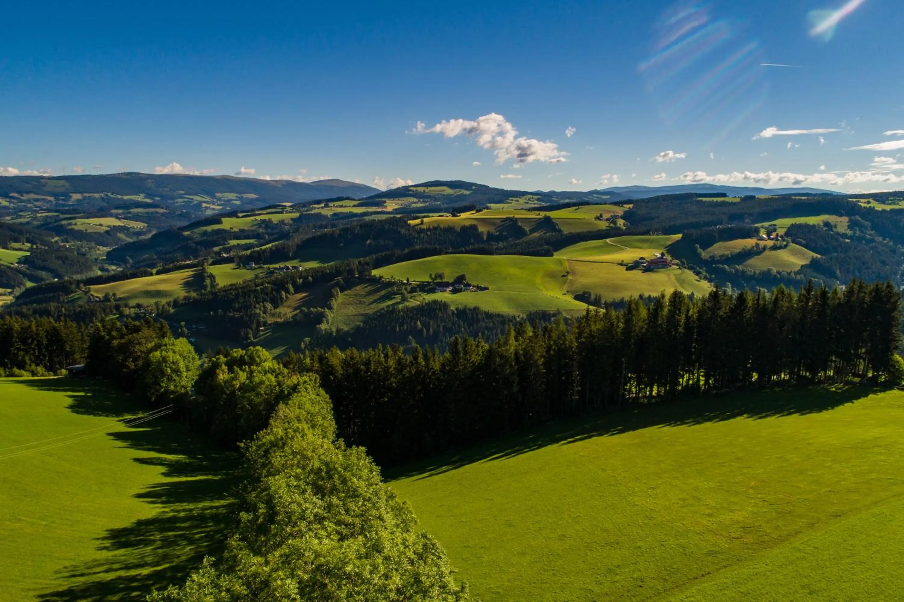 Natural landscape in Der Almblick