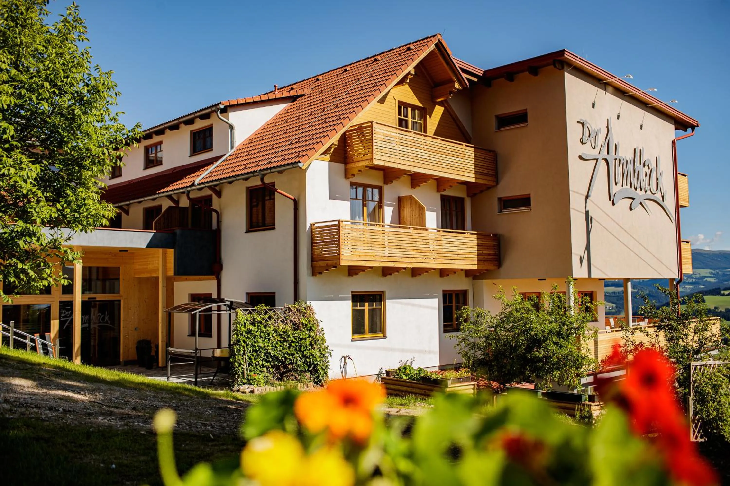 Facade/entrance in Der Almblick