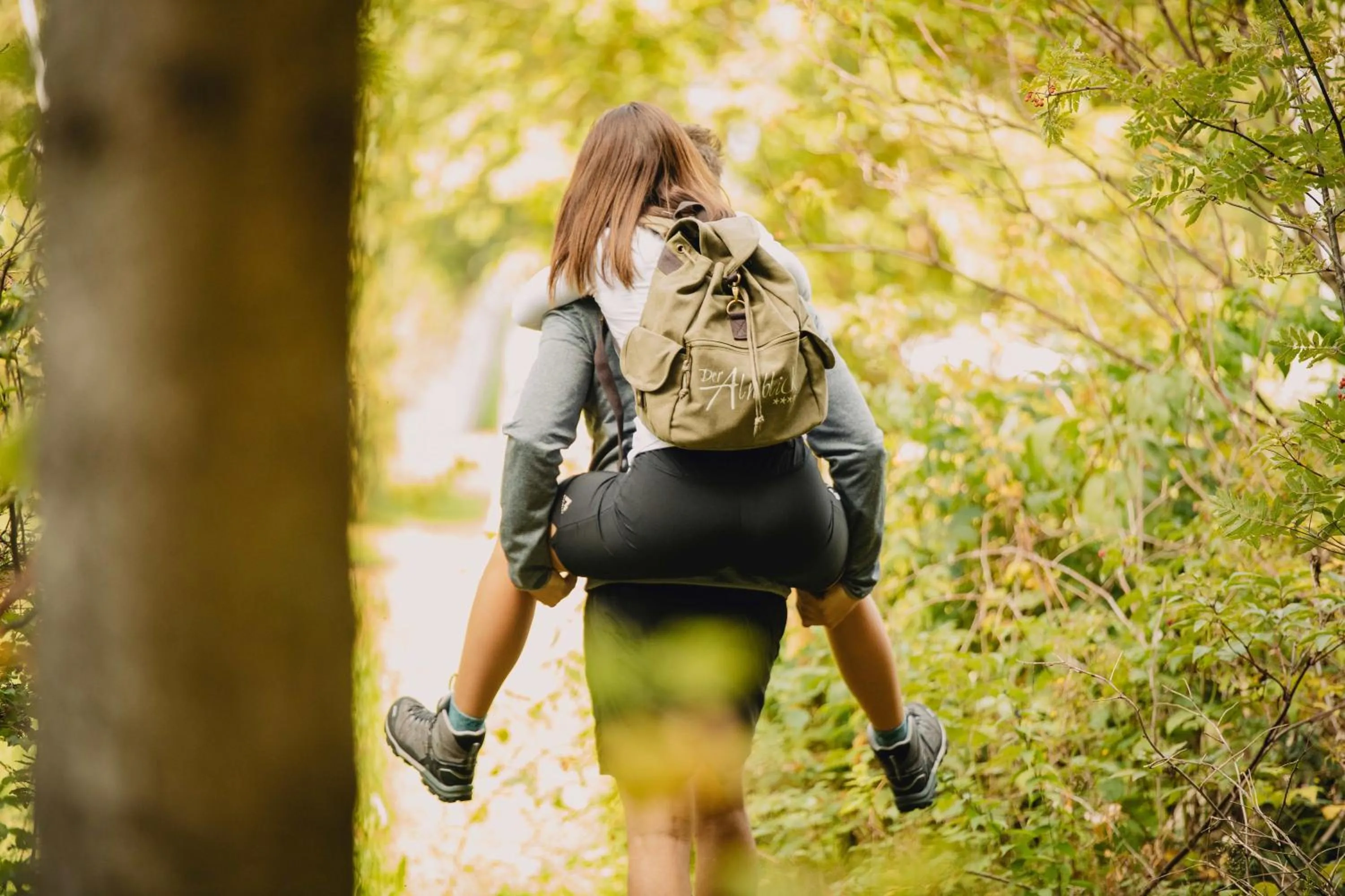 Hiking in Der Almblick