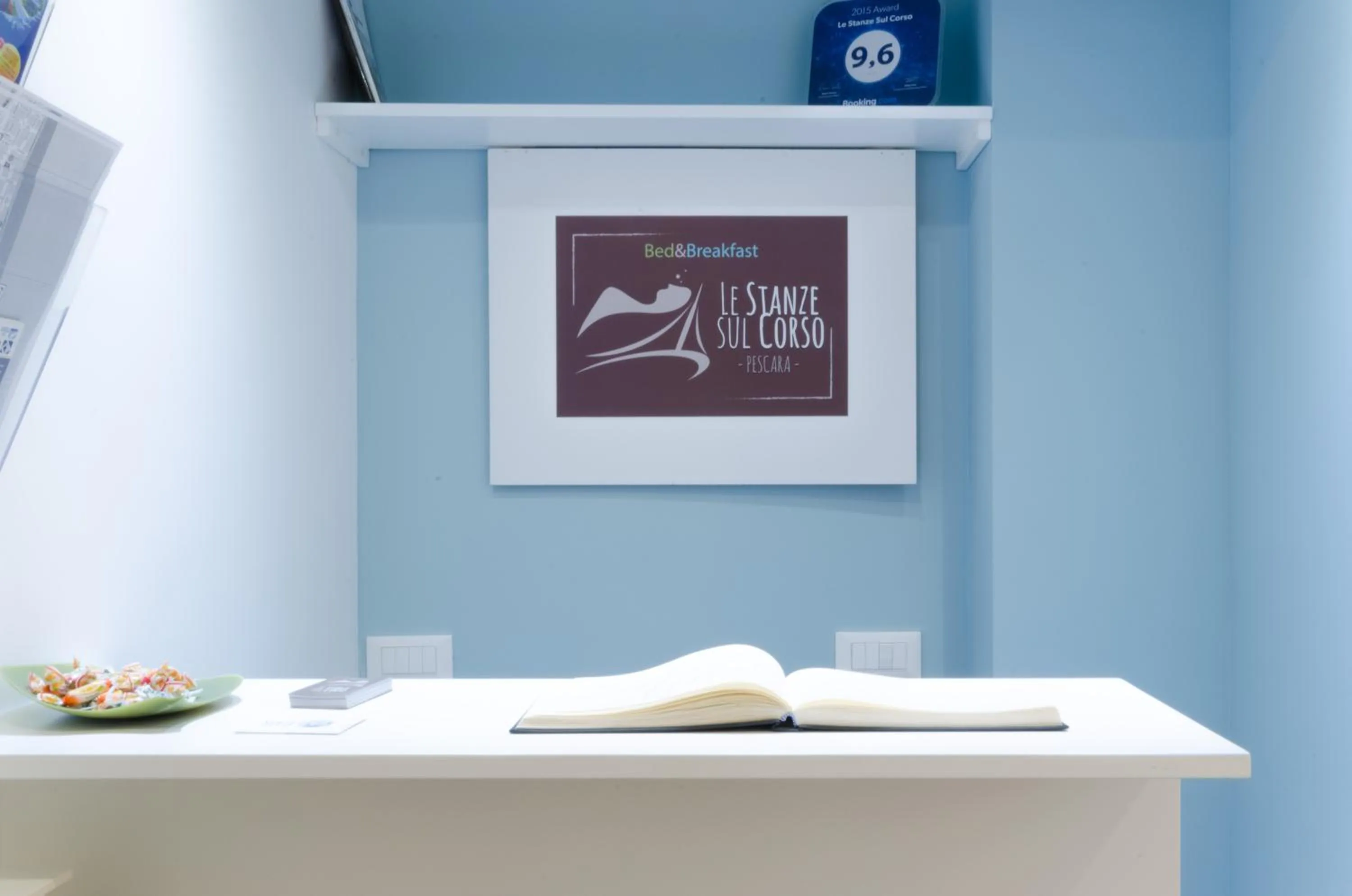 Lobby or reception in Le Stanze Sul Corso