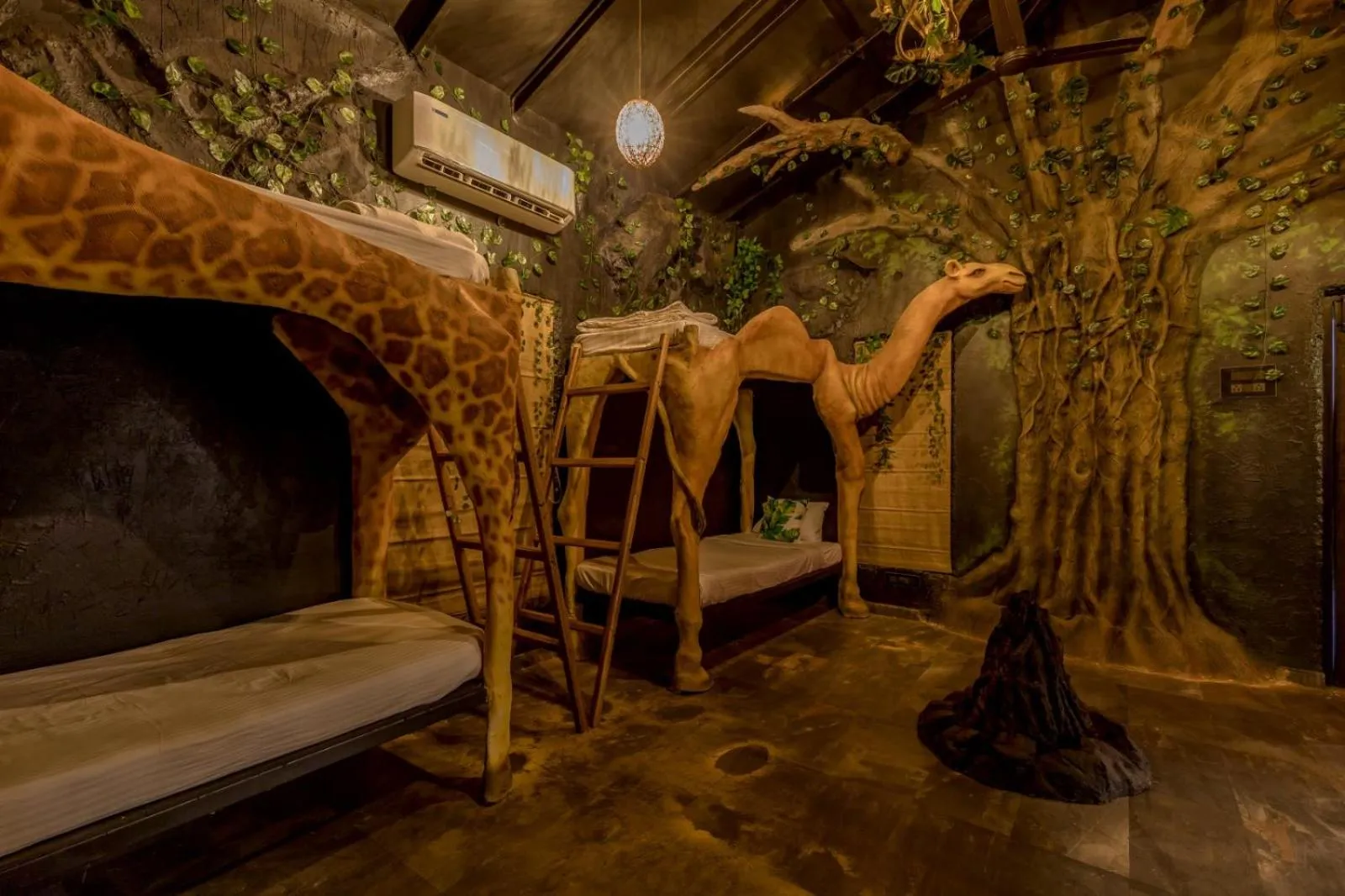 Bed in Dio Regaalo Theme Resort, Ratnagiri